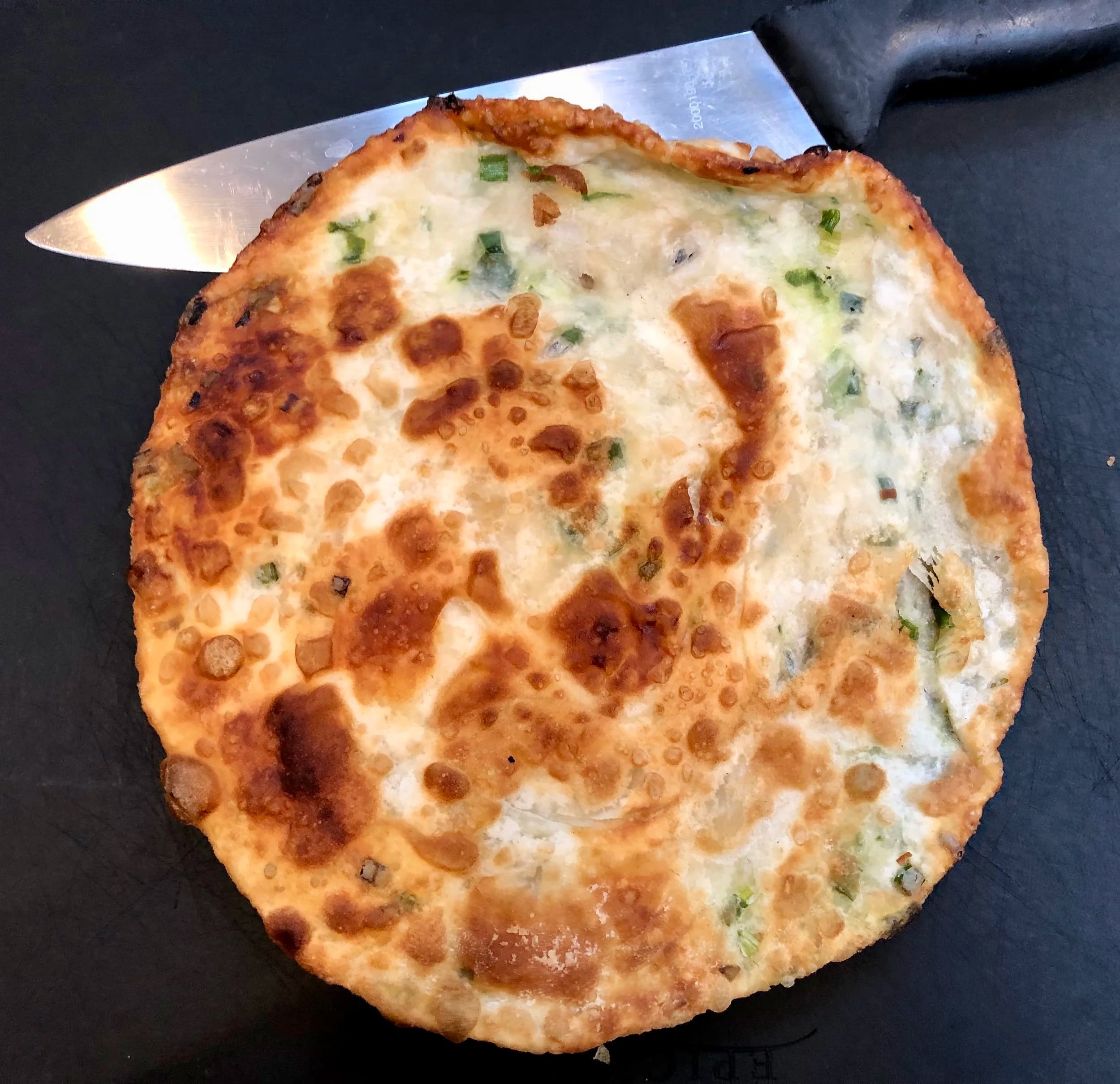 Scallion Cakes - a Three-fer Celebration