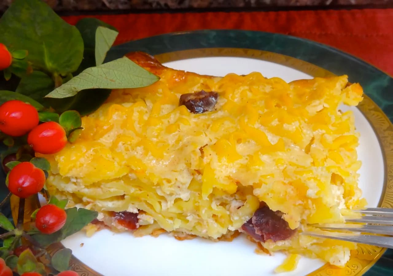 Gluten Free Cranberry-Orange Noodle Kugel