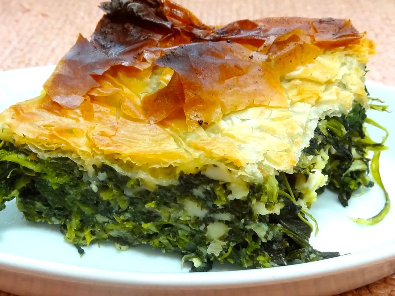 Spinach Feta Cheese Pie