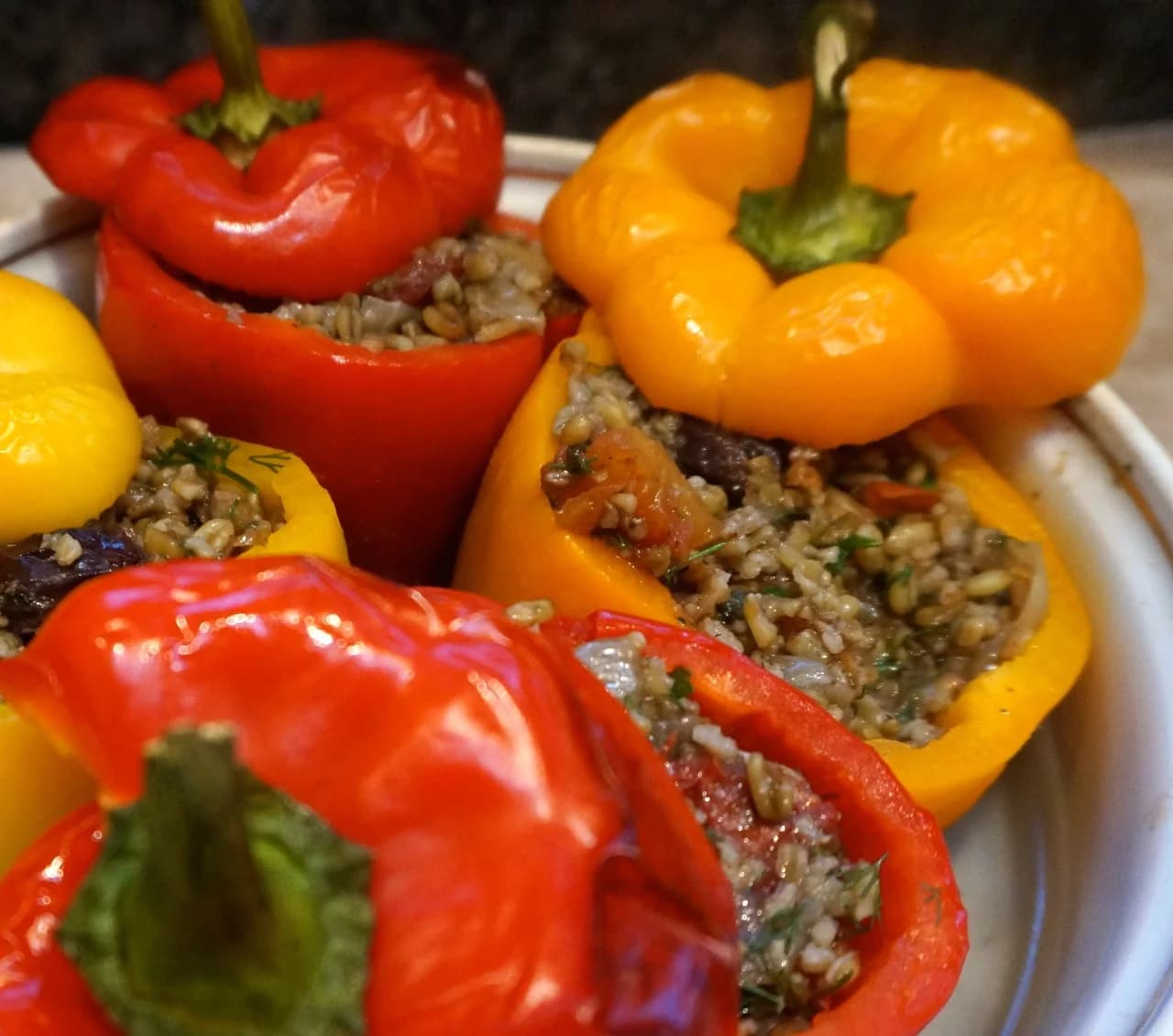 Turkish Stuffed Peppers
