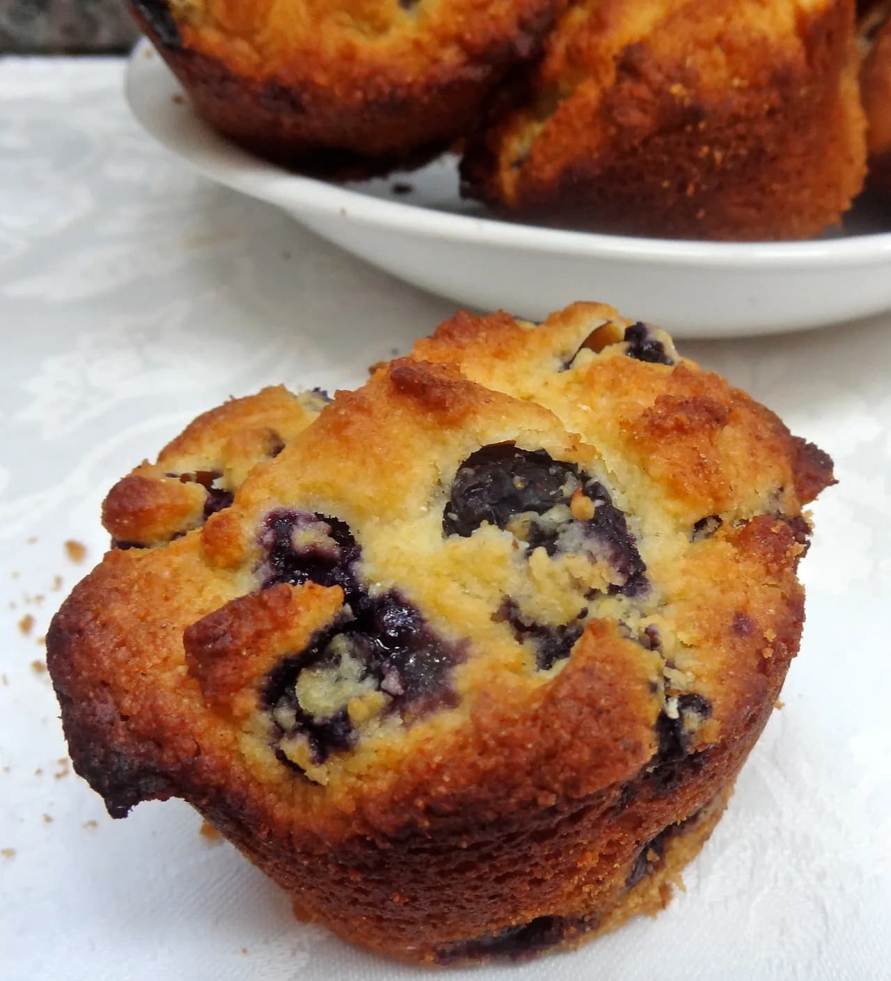 Blueberry Corn Muffins