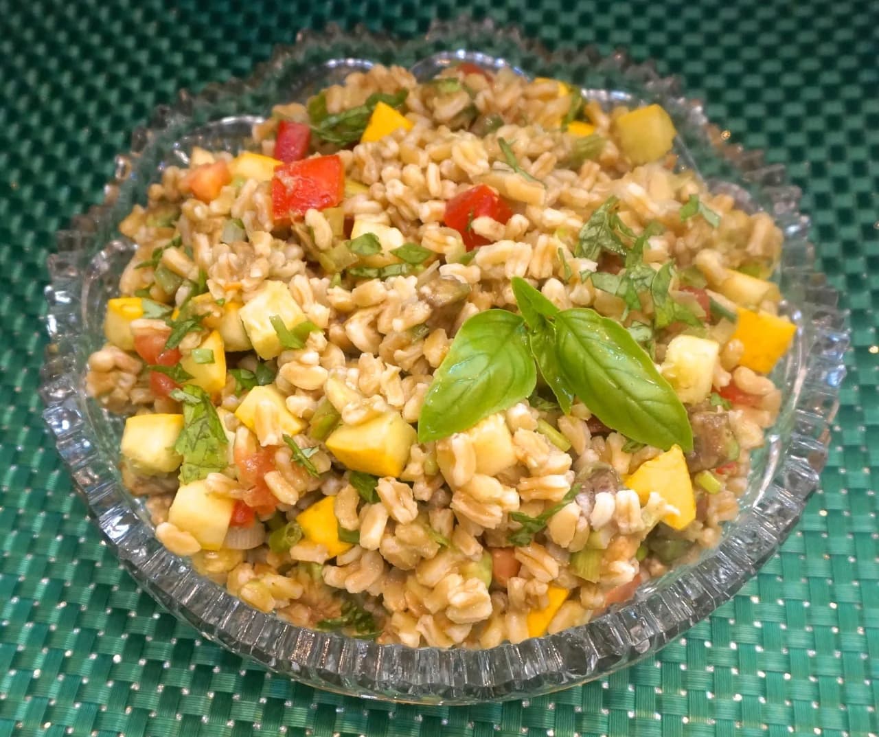 Turanicum (Kamut) and Vegetable Salad