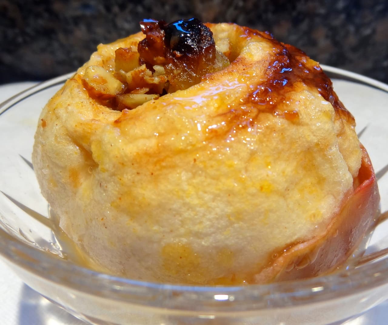 Baked Apples with Dates, Cranberries and Nuts