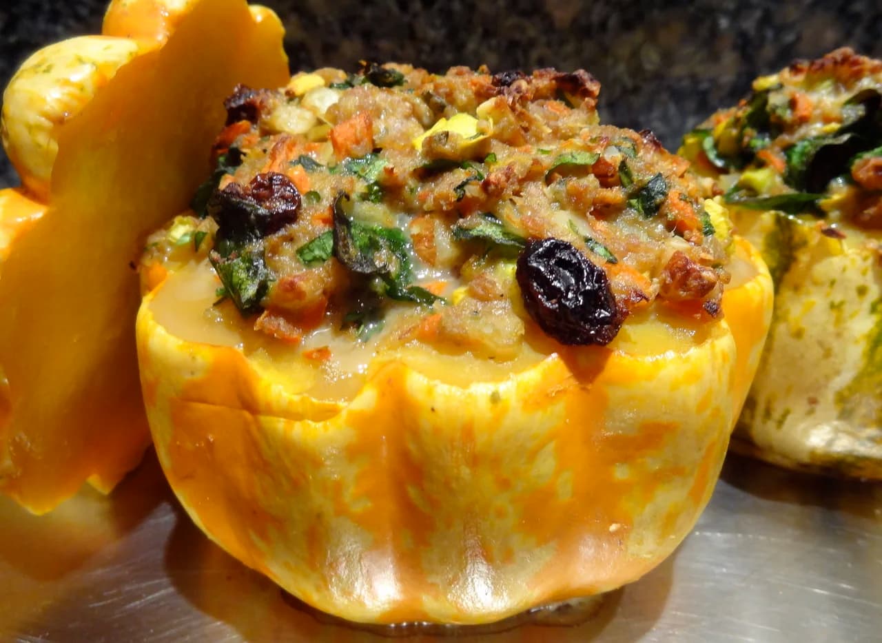 Stuffed Acorn Squash