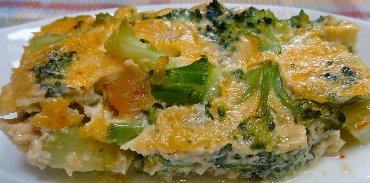 Dairy Free Broccoli Kugel