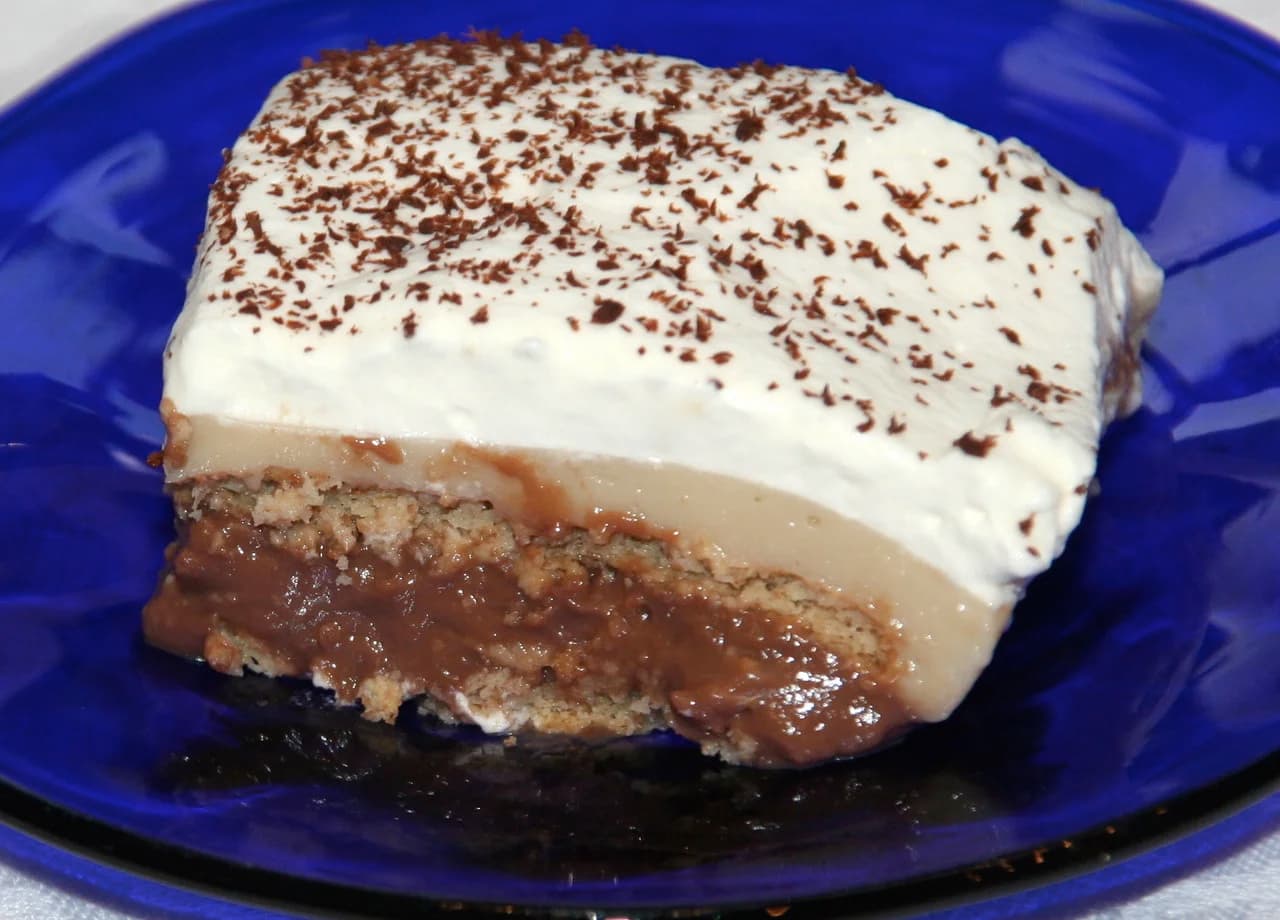 Graham Cracker Pudding Cake