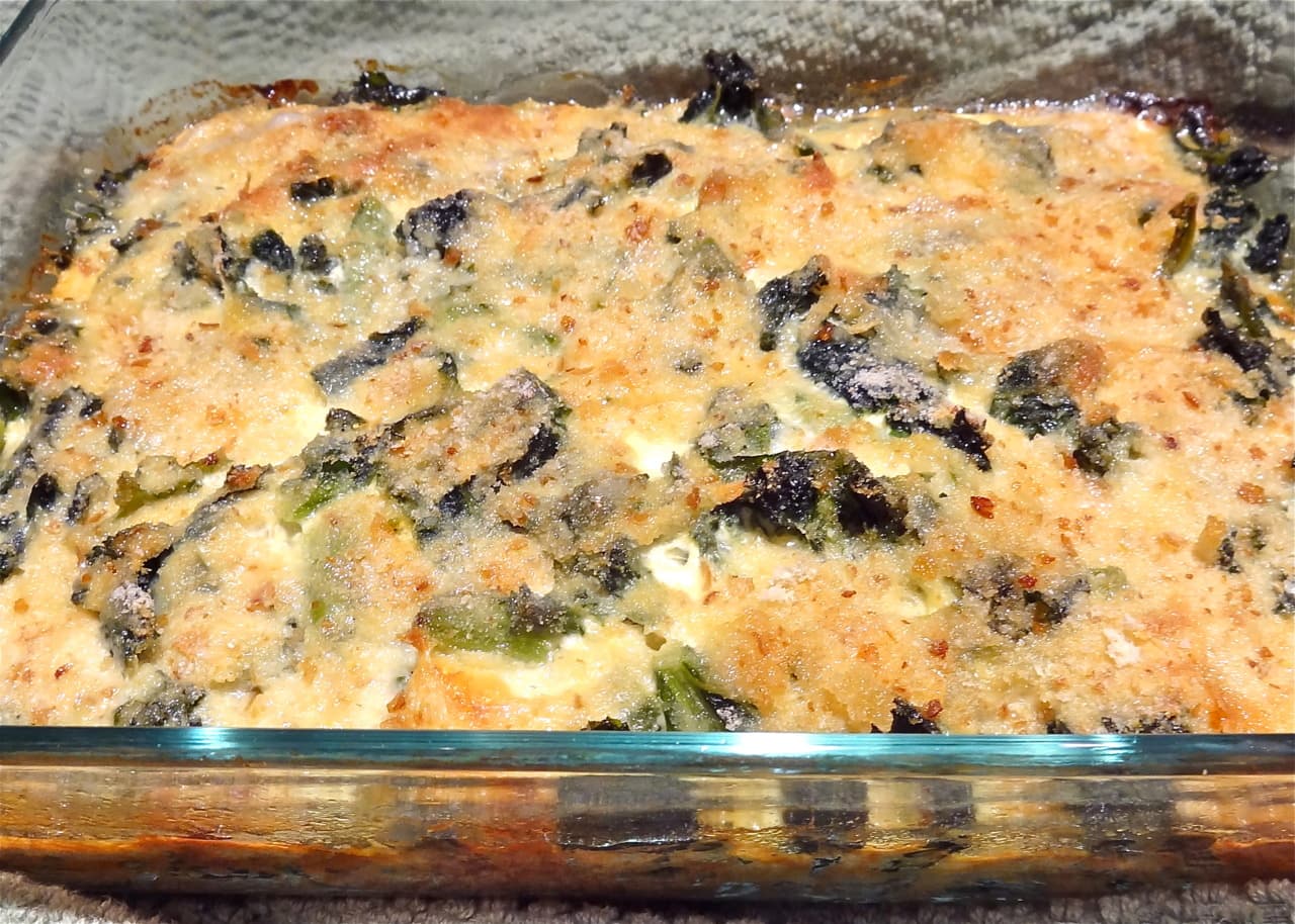 Kale Gratin