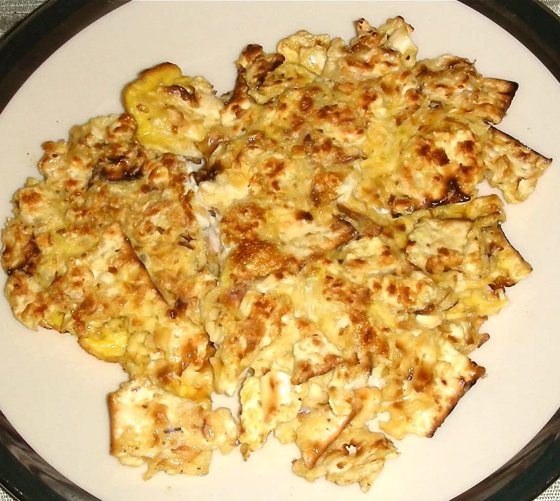 Pearl Fein’s Crunchy Matzo Brei