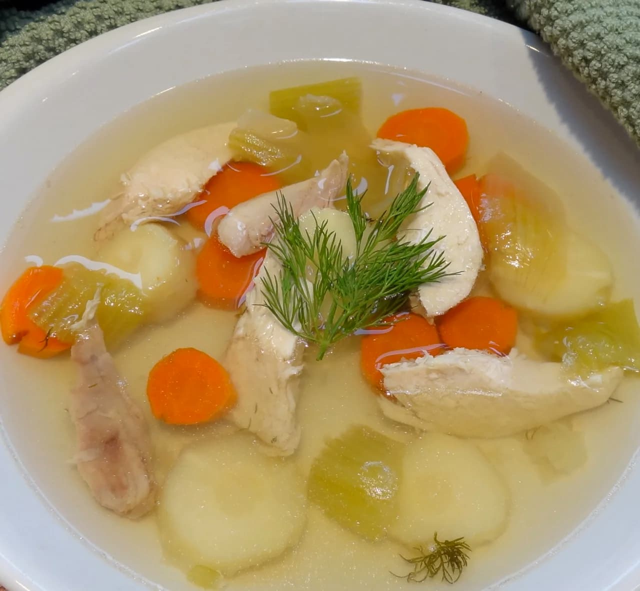 My Mom’s Chicken Soup