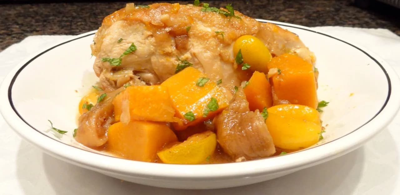 Braised Chicken with Kumquats