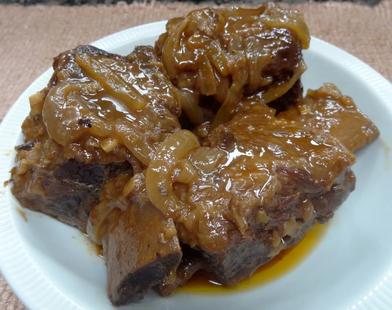Braised Short Ribs with Honey