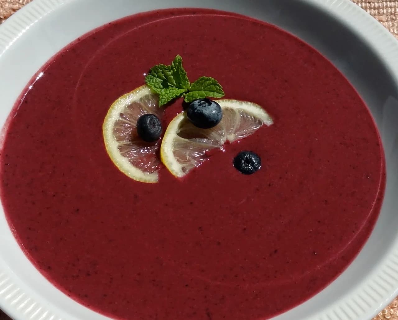 Blueberry Soup