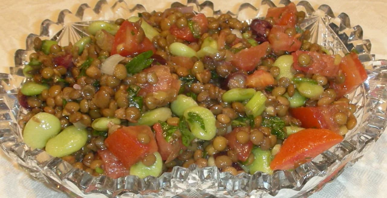 Simple Summer Lentil Salad