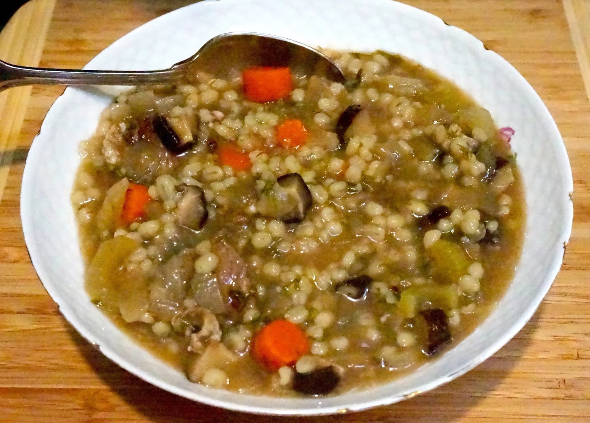 Mushroom Barley Soup