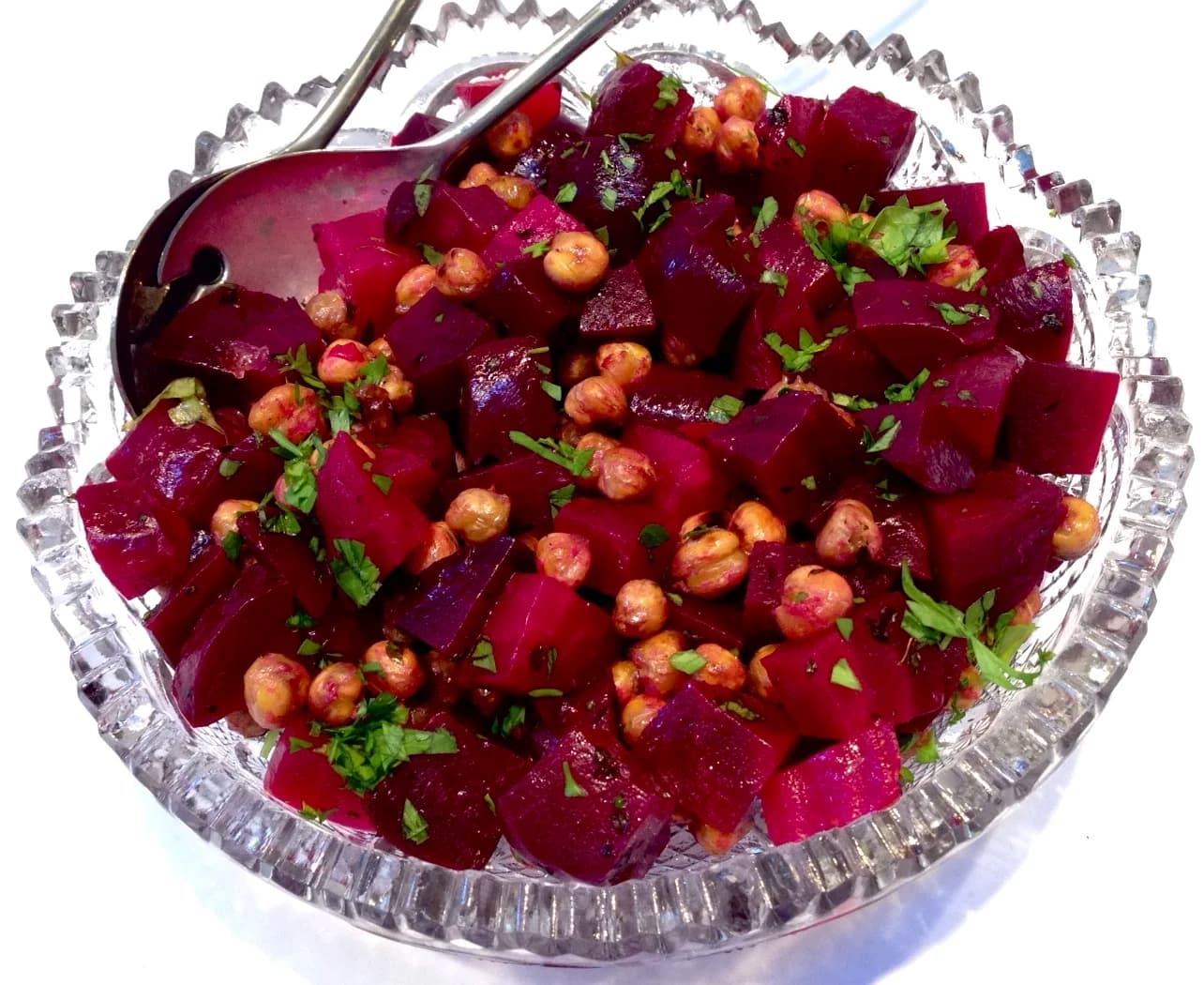 Beet and Chickpea Salad