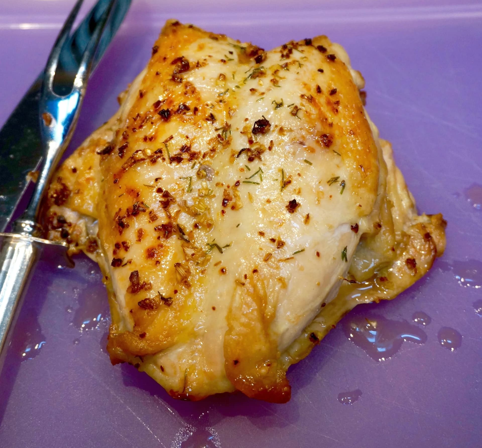 Roasted Chicken Breast with Lemongrass and Ginger