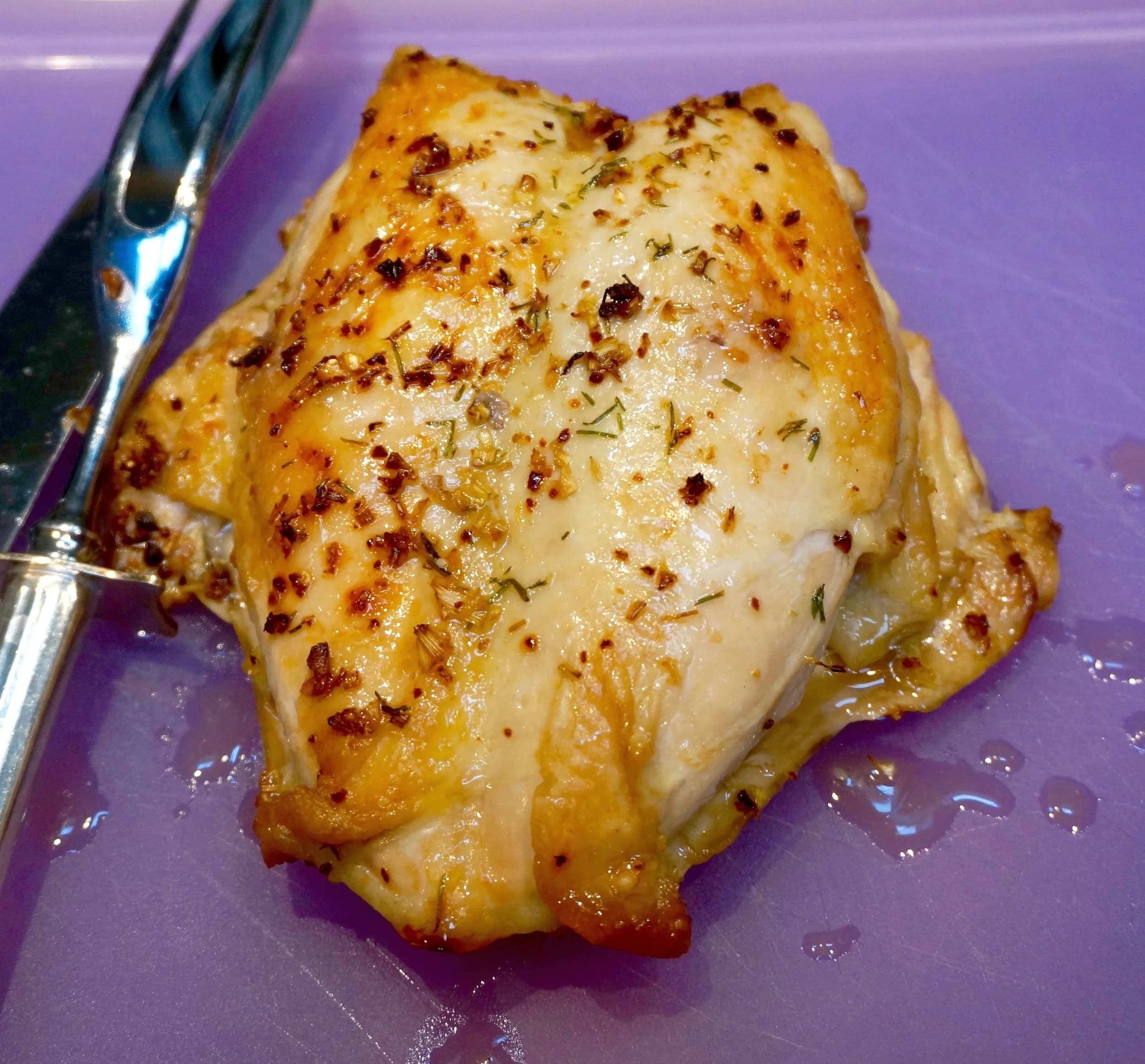 Roasted Chicken Breast with Lemongrass and Ginger