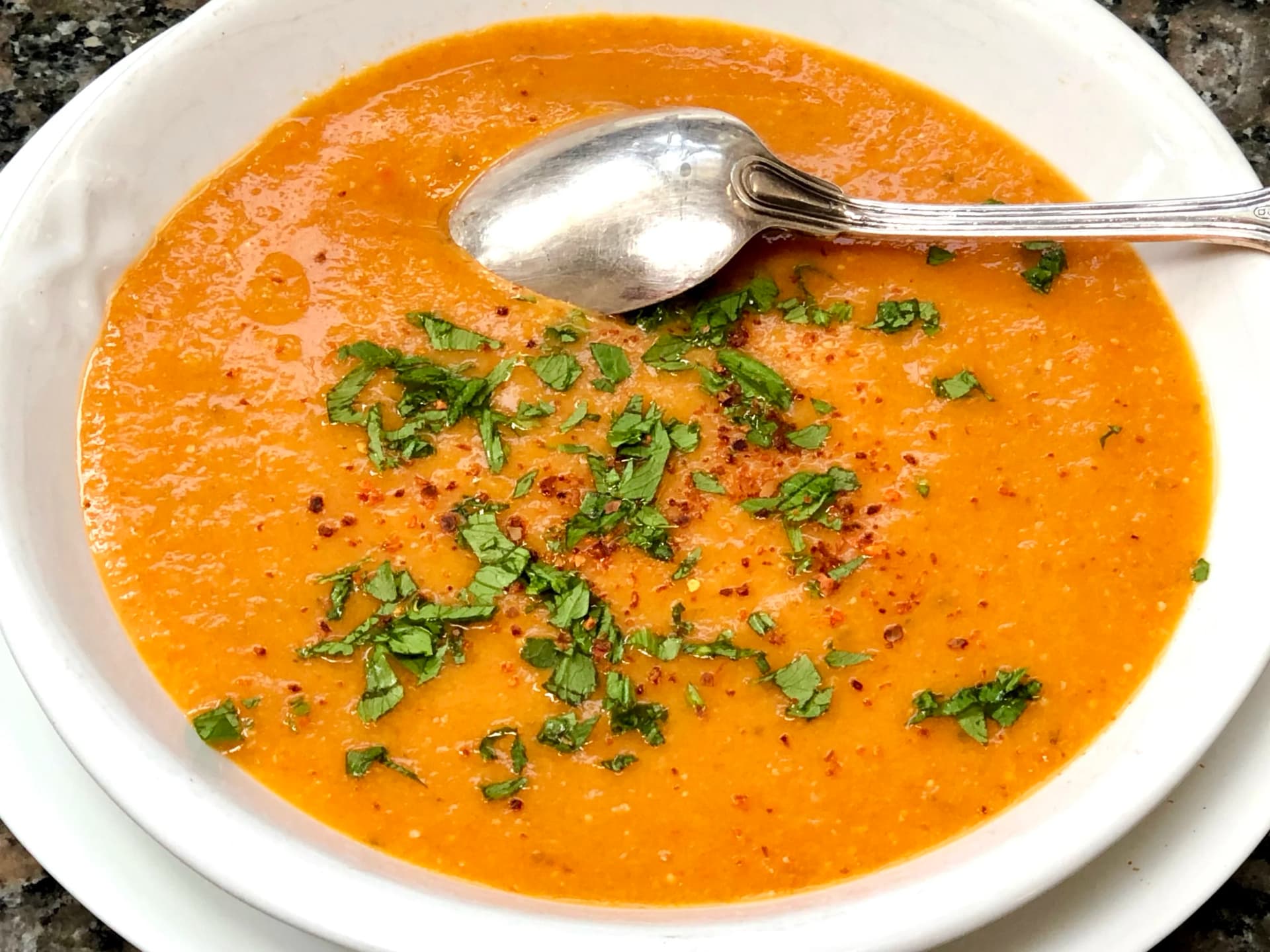 Roasted Bell Pepper Soup