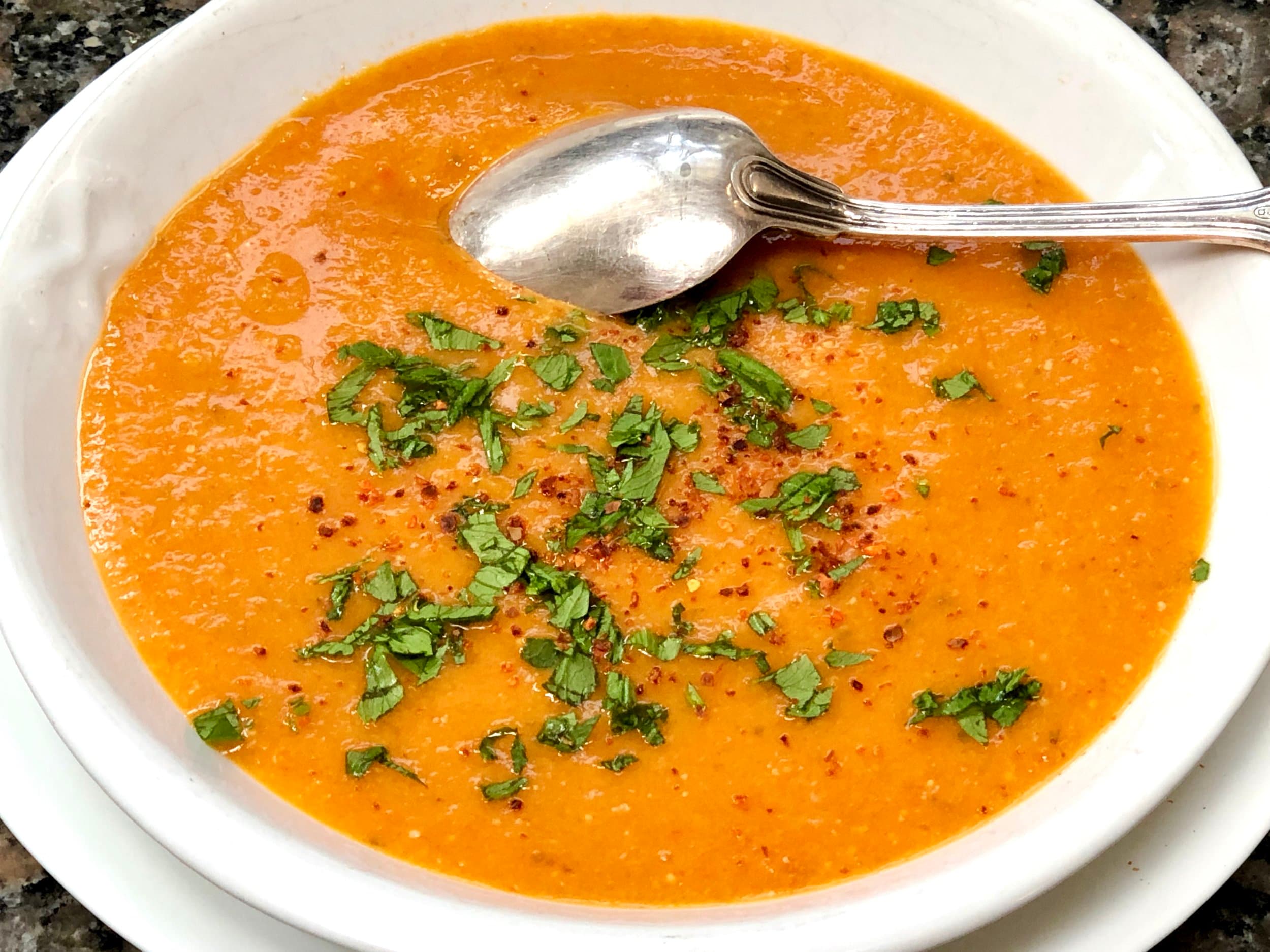Roasted Bell Pepper Soup