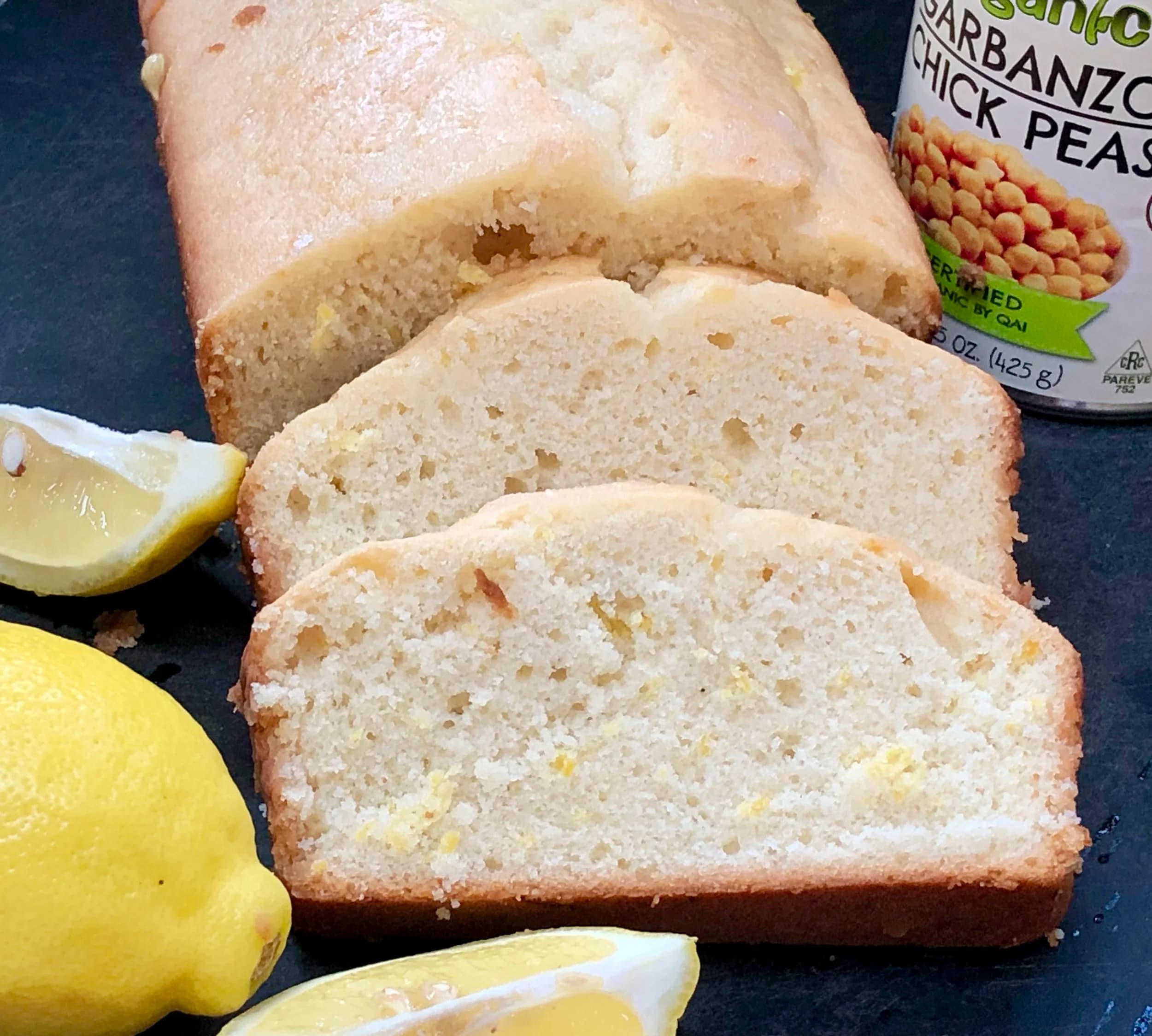 Lemon Aquafaba Bread