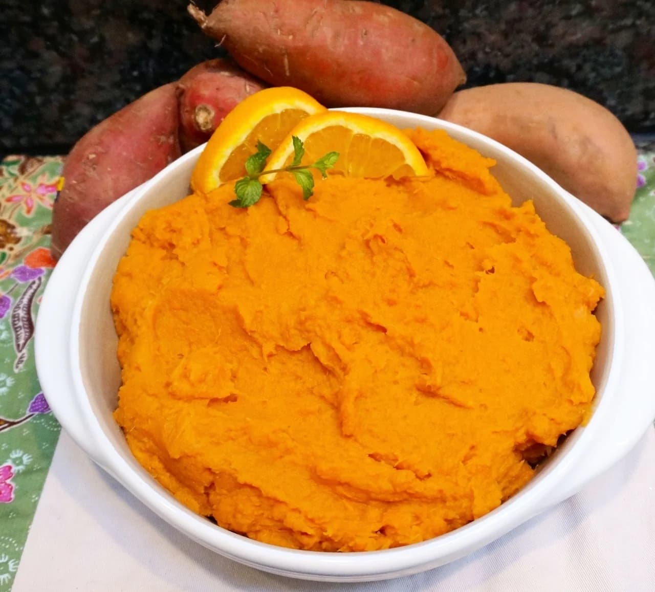 Sweet Potatoes with Date Honey