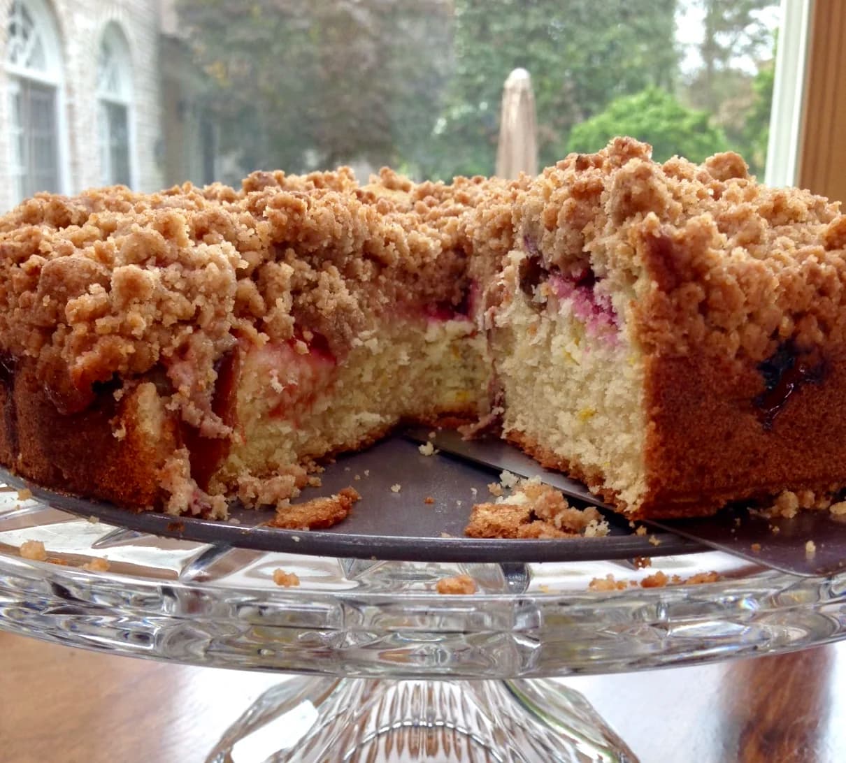 Plum Streusel Cake