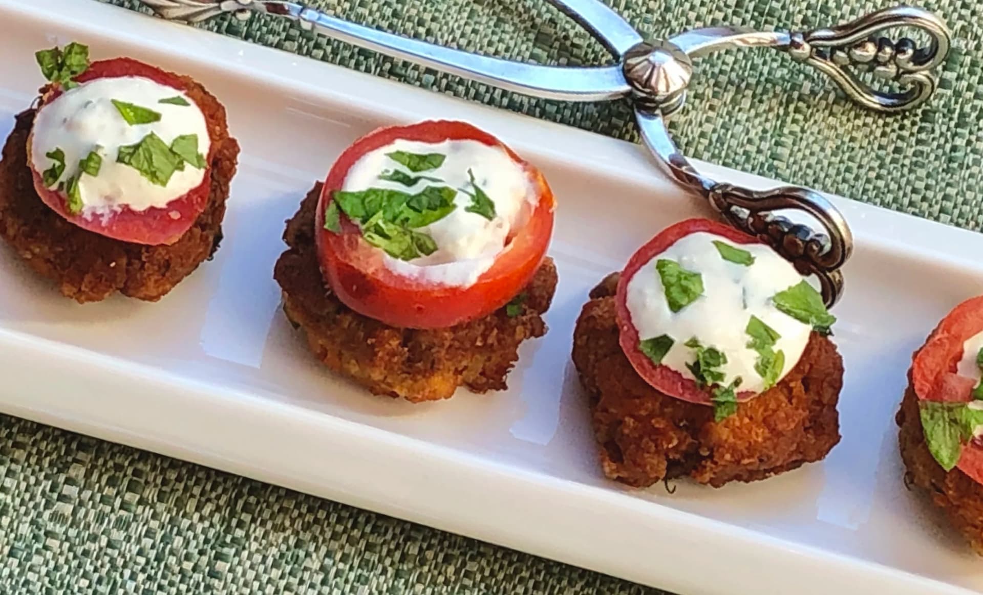 Mini Salmon Latkes