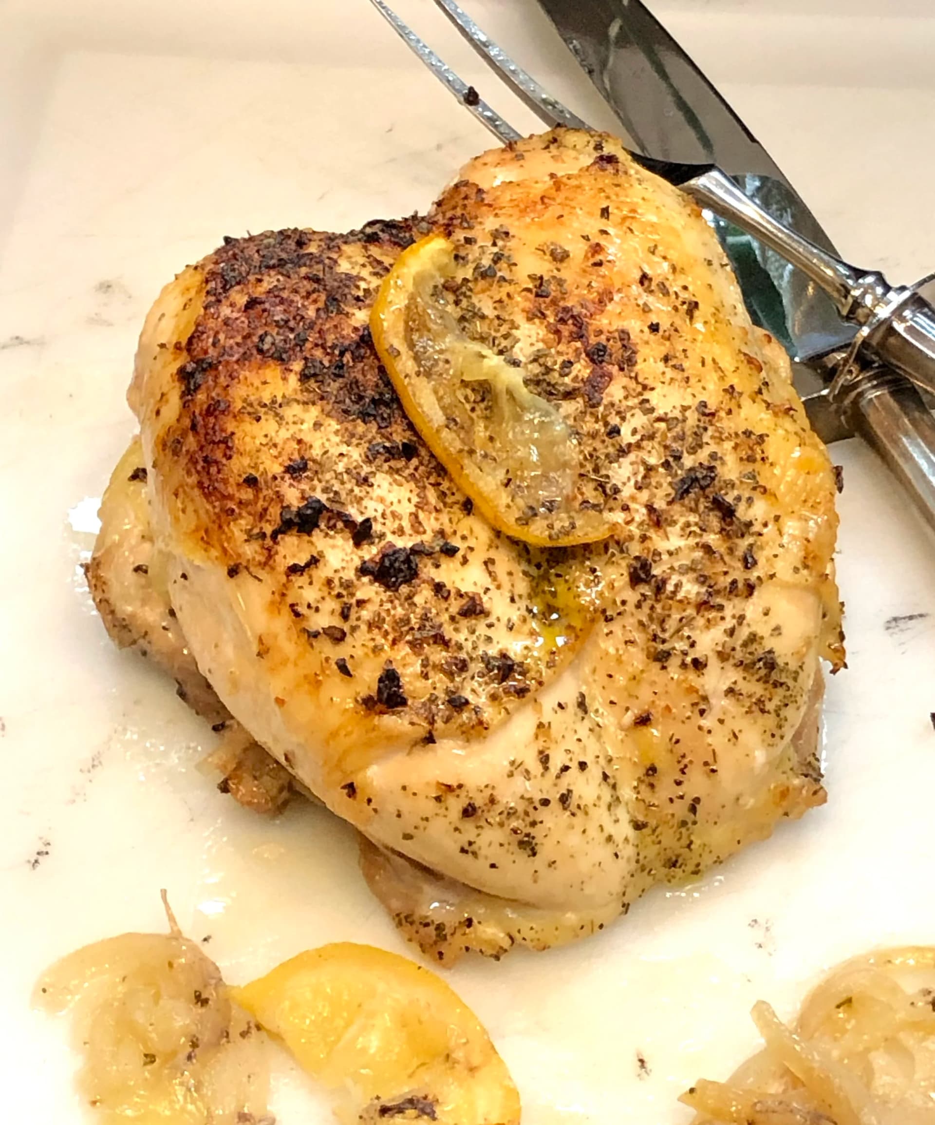 Lemon Oregano Roasted Chicken