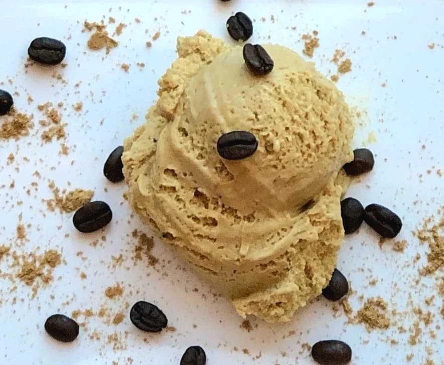 Coffee Ice Cream with Hawaij Spices