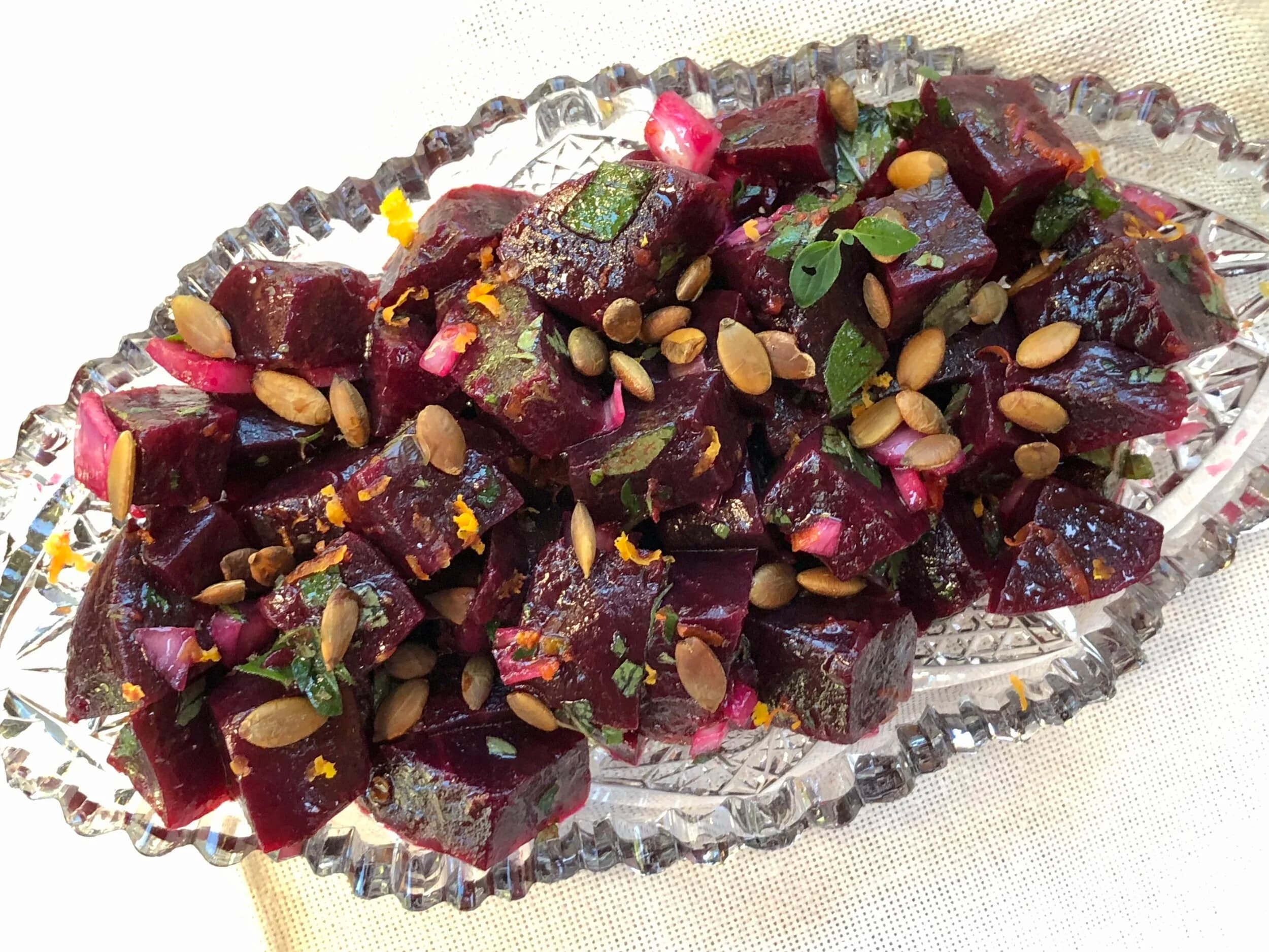 Beet Salad with Pepitas
