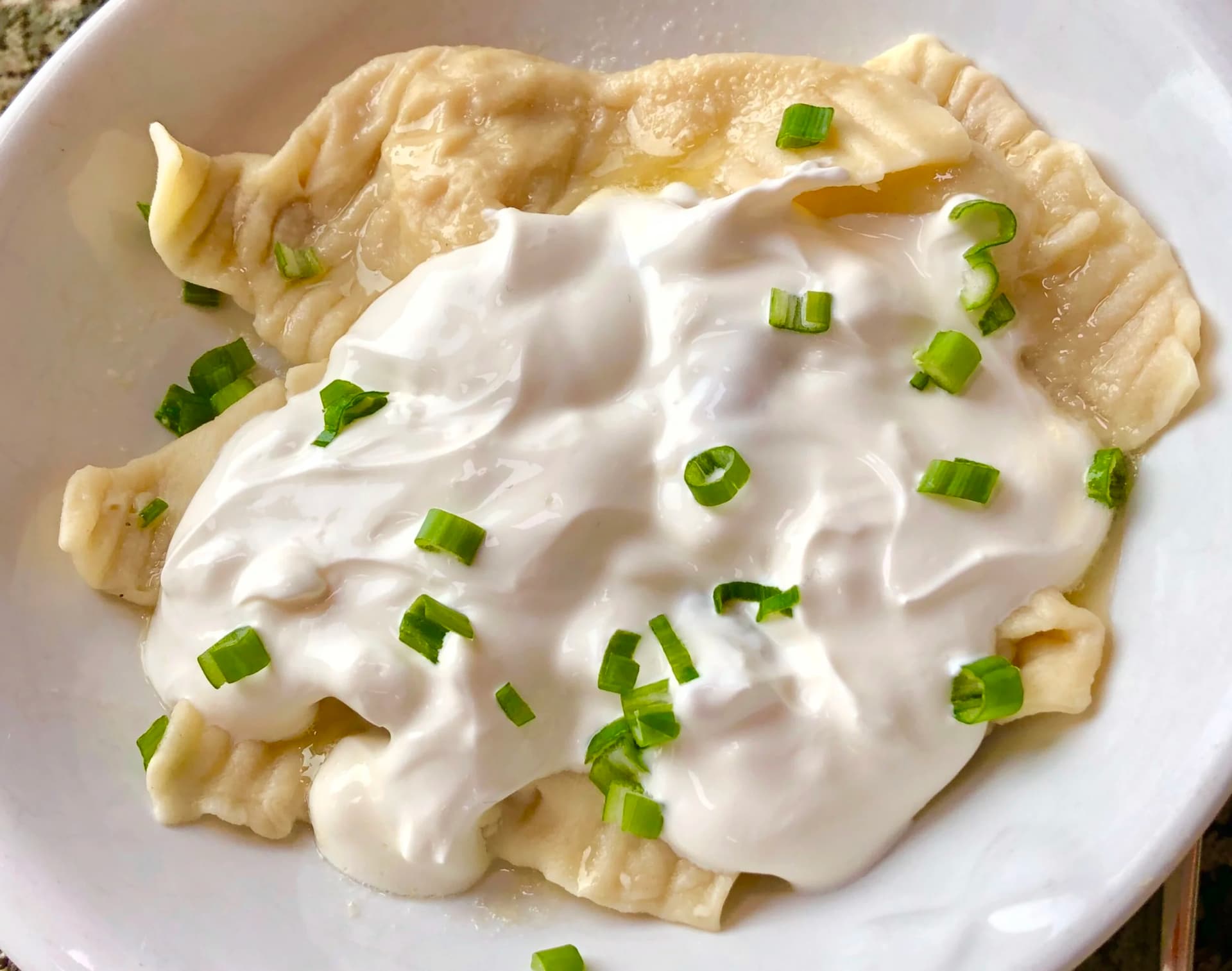 Potato and Cheese Kreplach