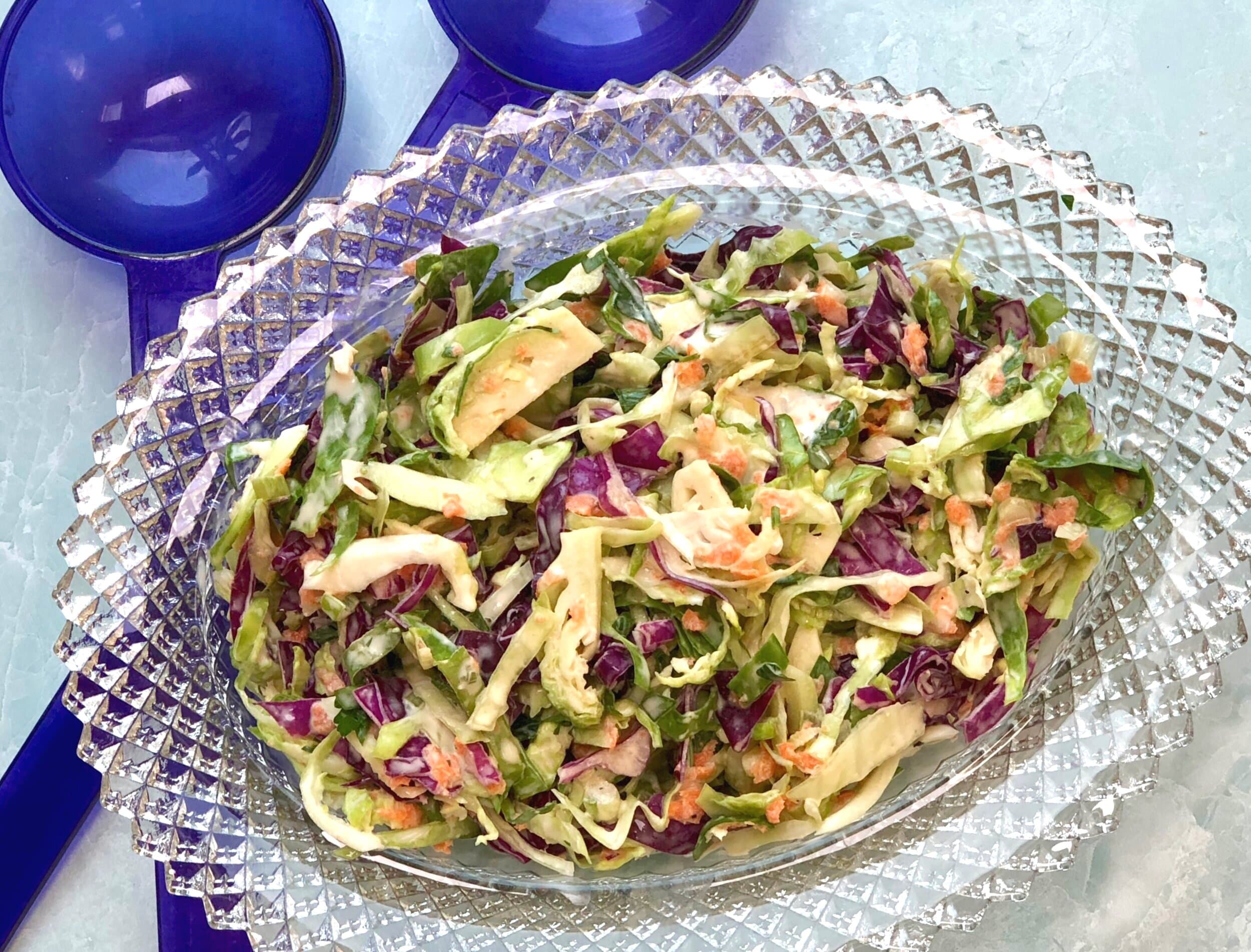Three Cabbage Cole Slaw