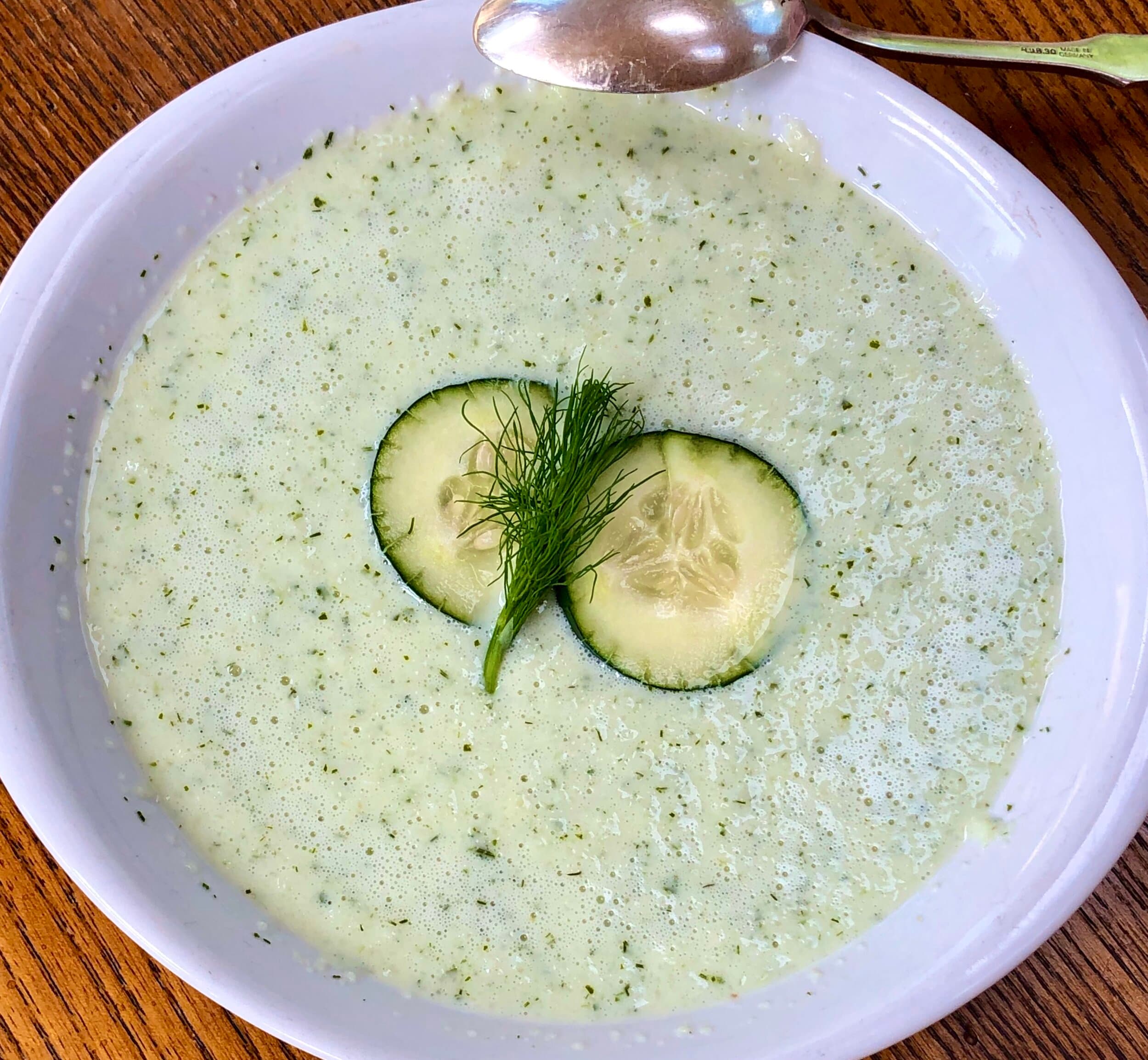 The Benefits of Buttermilk: Summer Buttermilk Soup
