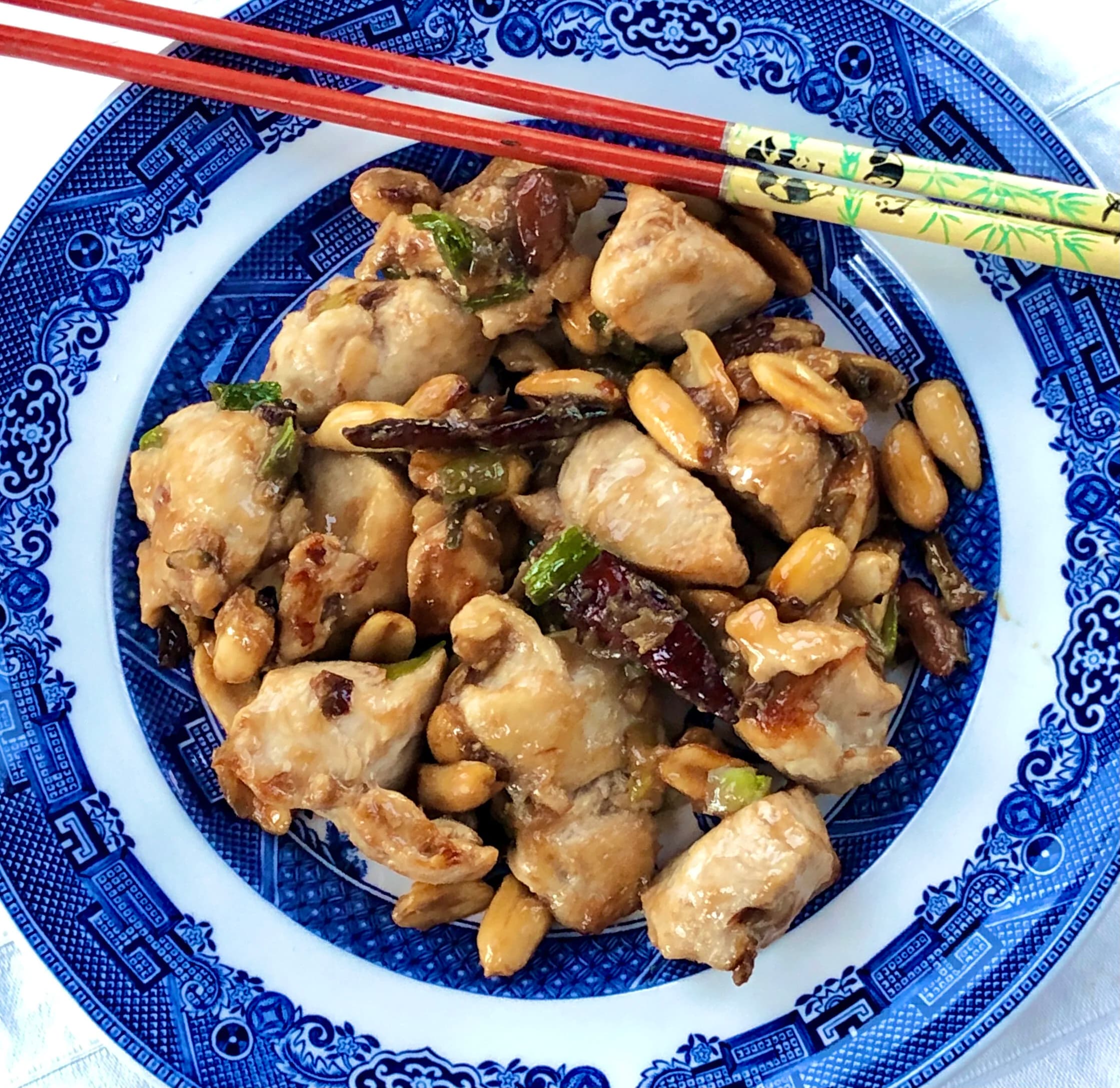Chicken with Peanuts, Kung Pao Gai Ding