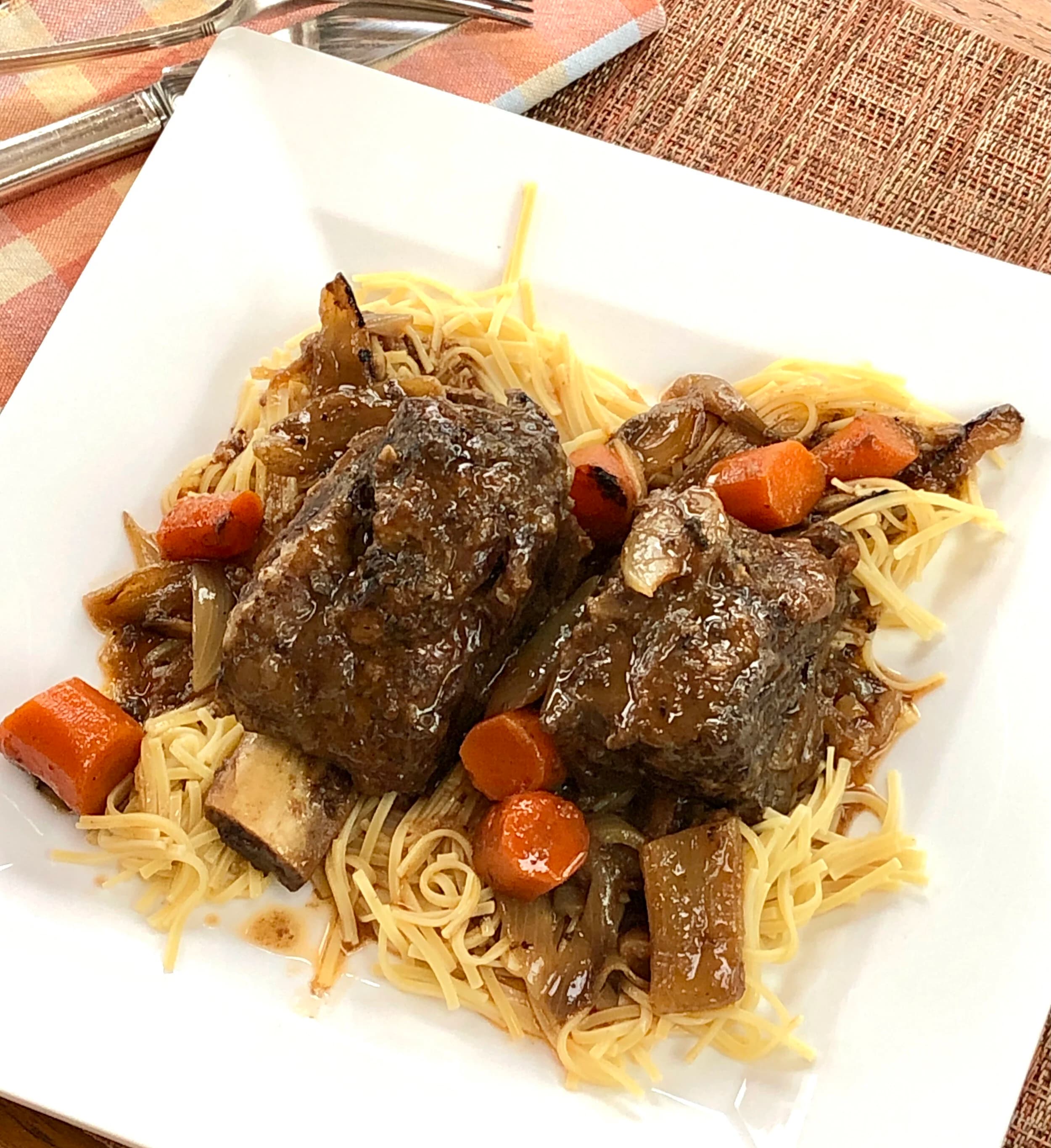 Braised Short Ribs with Harissa