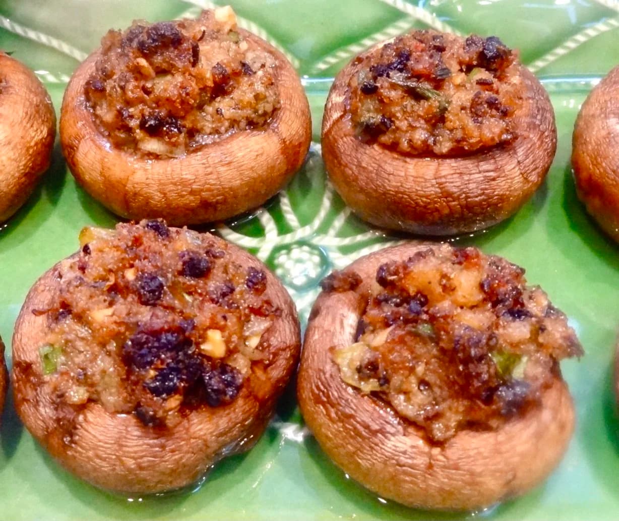 Sausage Stuffed Mushrooms