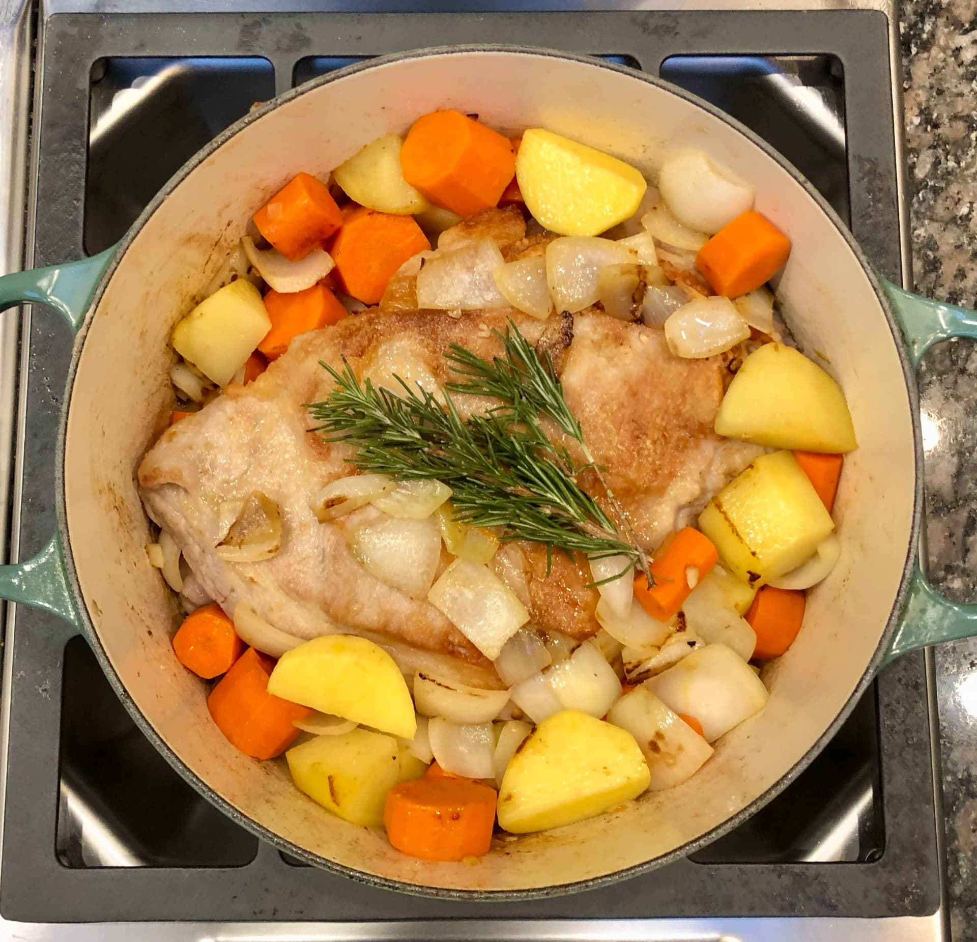 Braised Breast of Veal