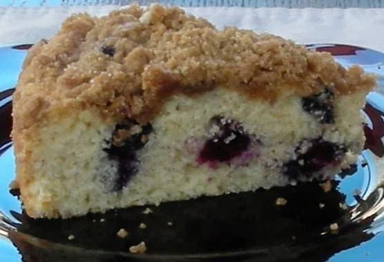 Blueberry Streusel Cake