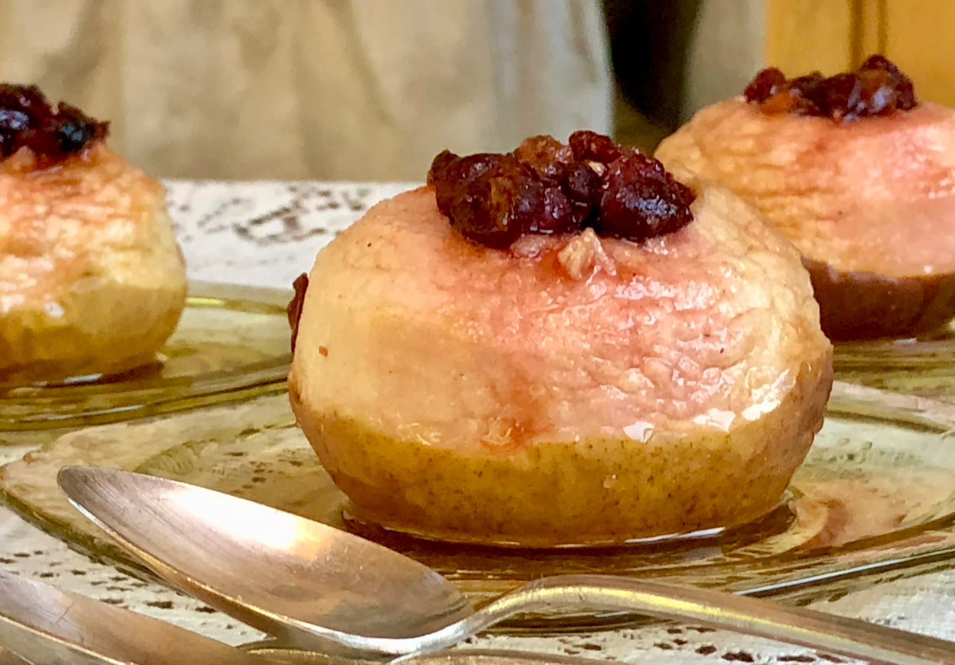 Cranberry-Orange Baked Apples