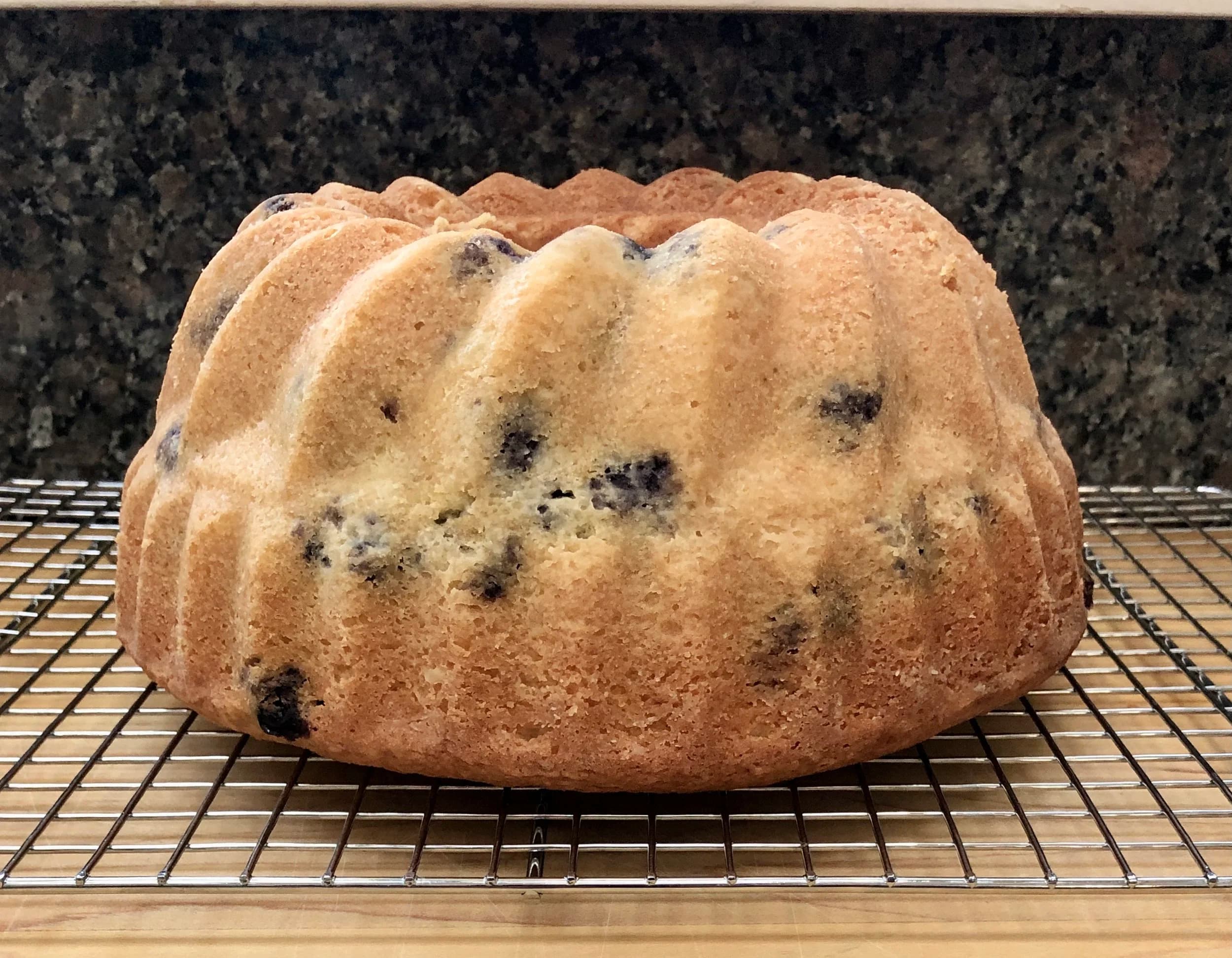 Lemon Blueberry Bundt Cake