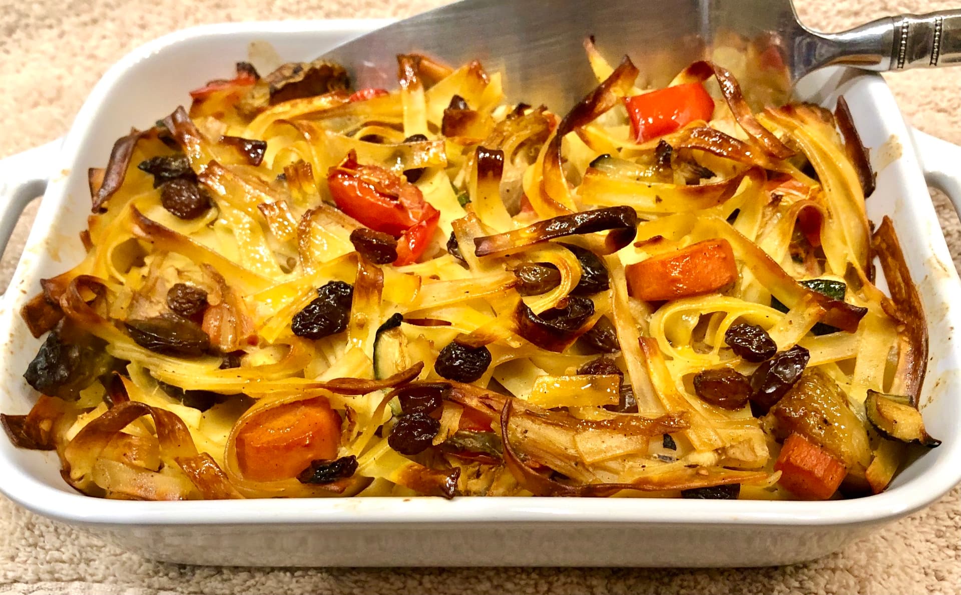 Moroccan-Spiced Vegetable Kugel