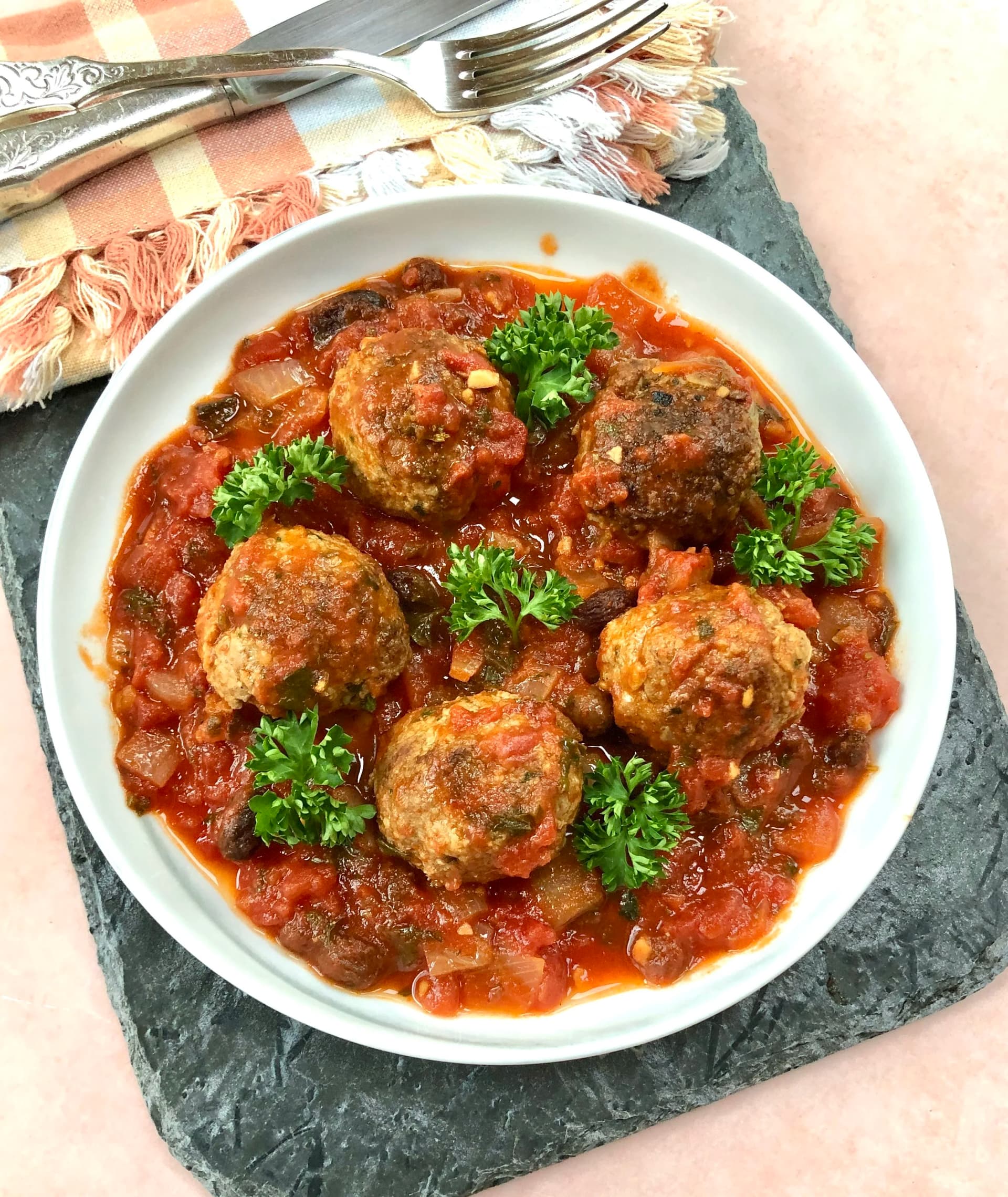 Moroccan Meatball Stew