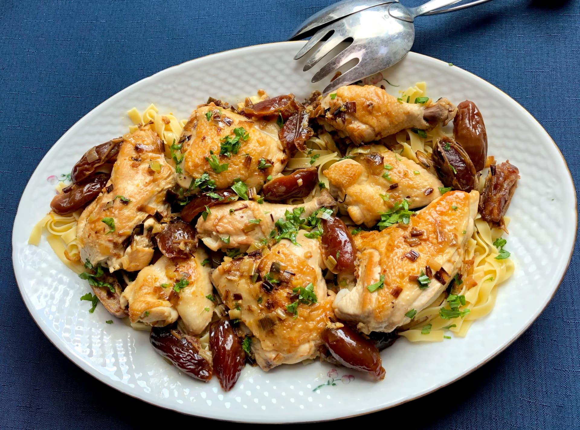 Braised Chicken with Dates