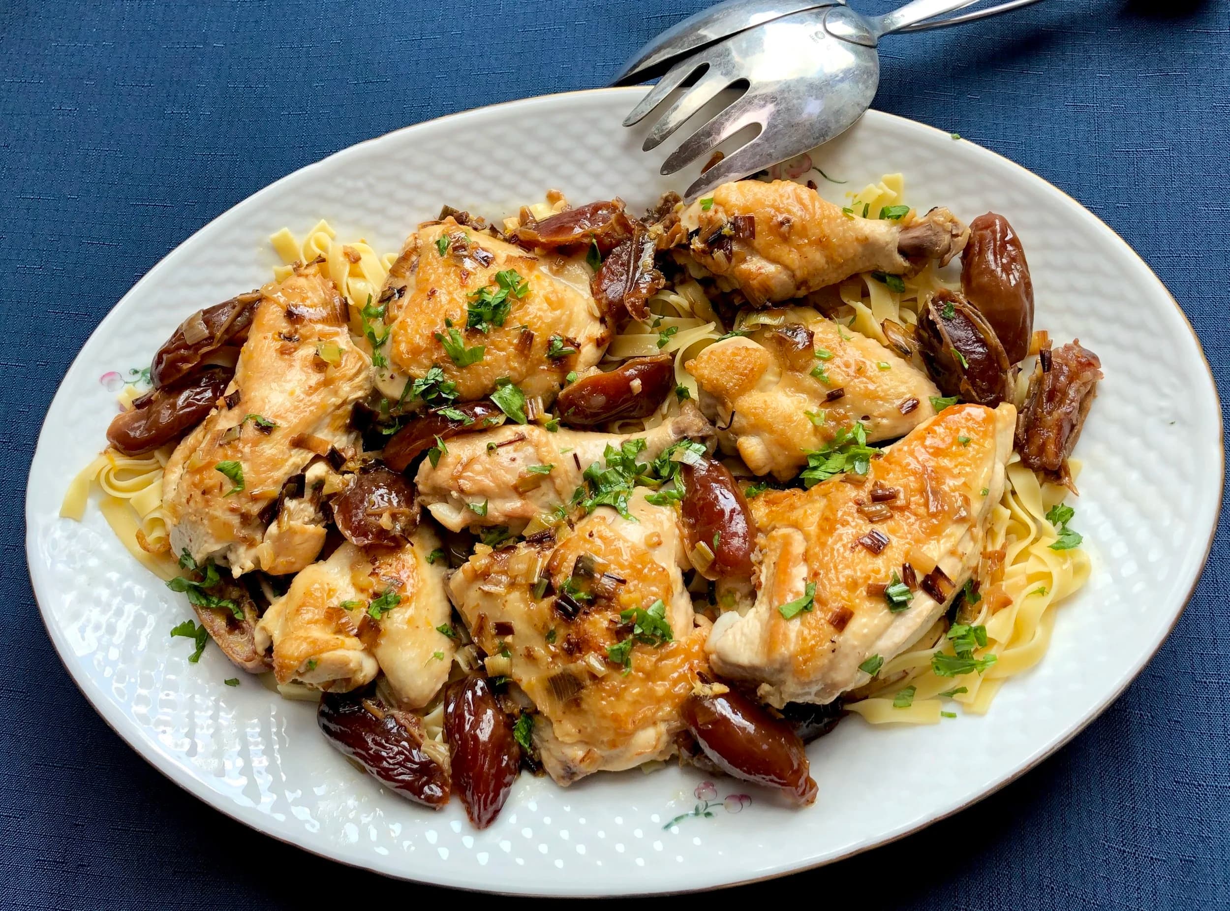 Braised Chicken with Dates