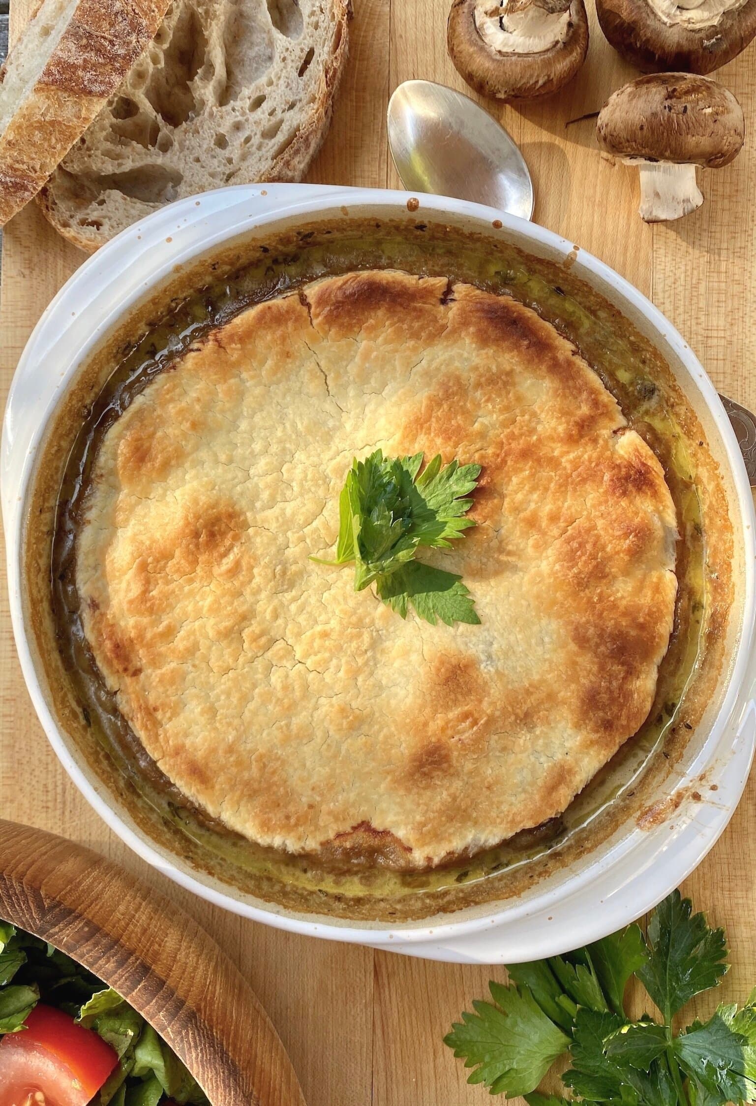 Mushroom Pot Pie