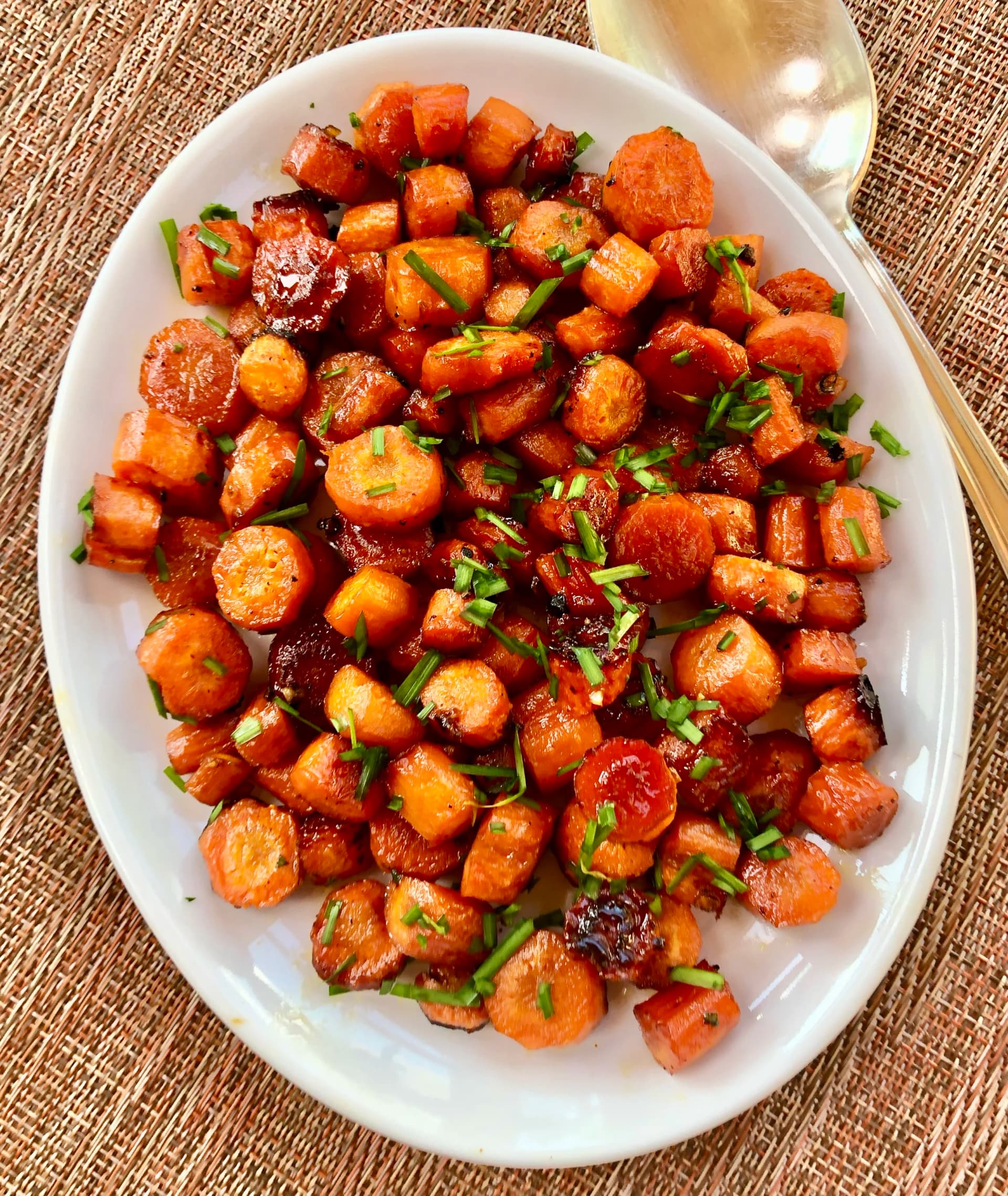Honey-Balsamic Glazed Carrots