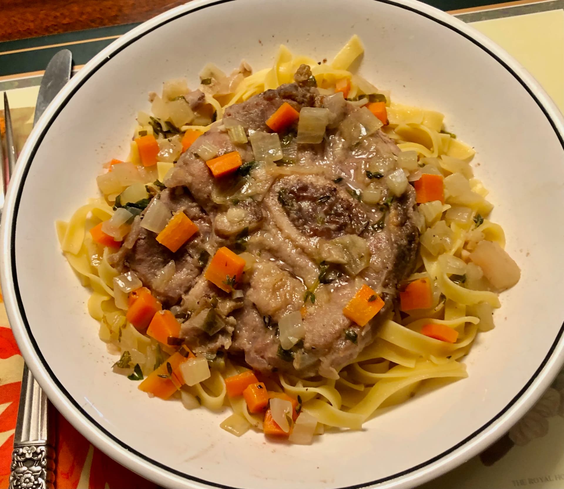 Osso Buco without Tomatoes