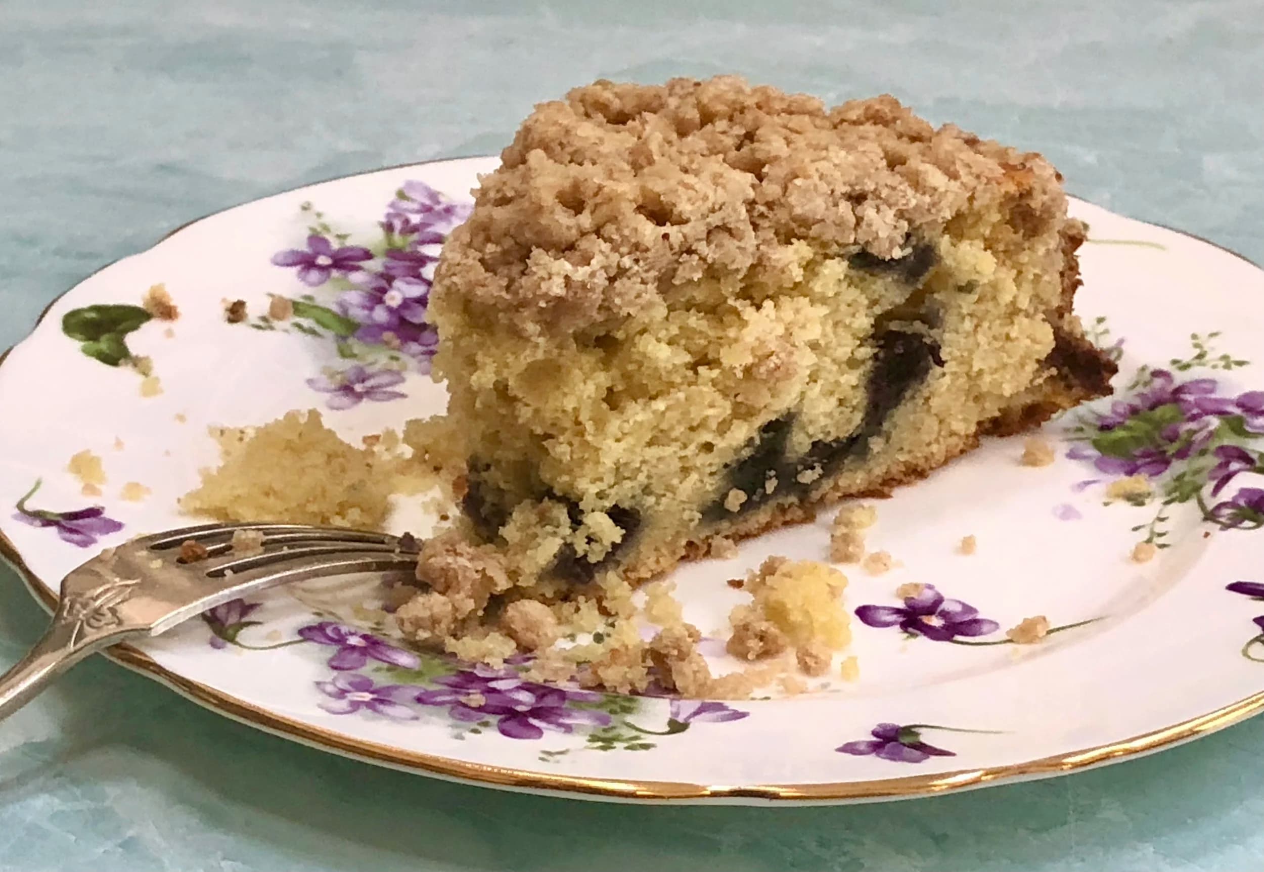 Blueberry Streusel Cake