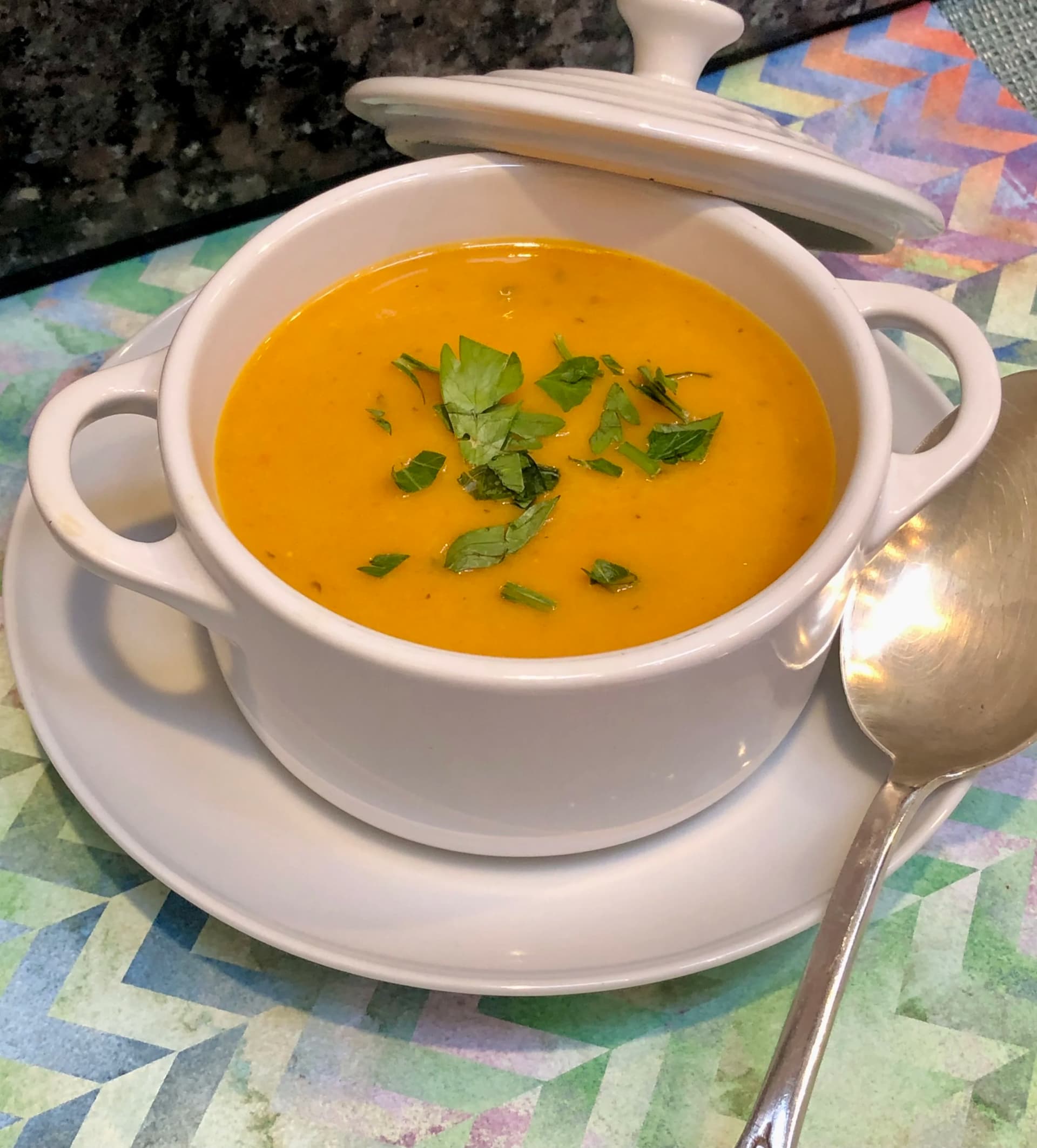 Dairy-free Roasted Pepper Soup