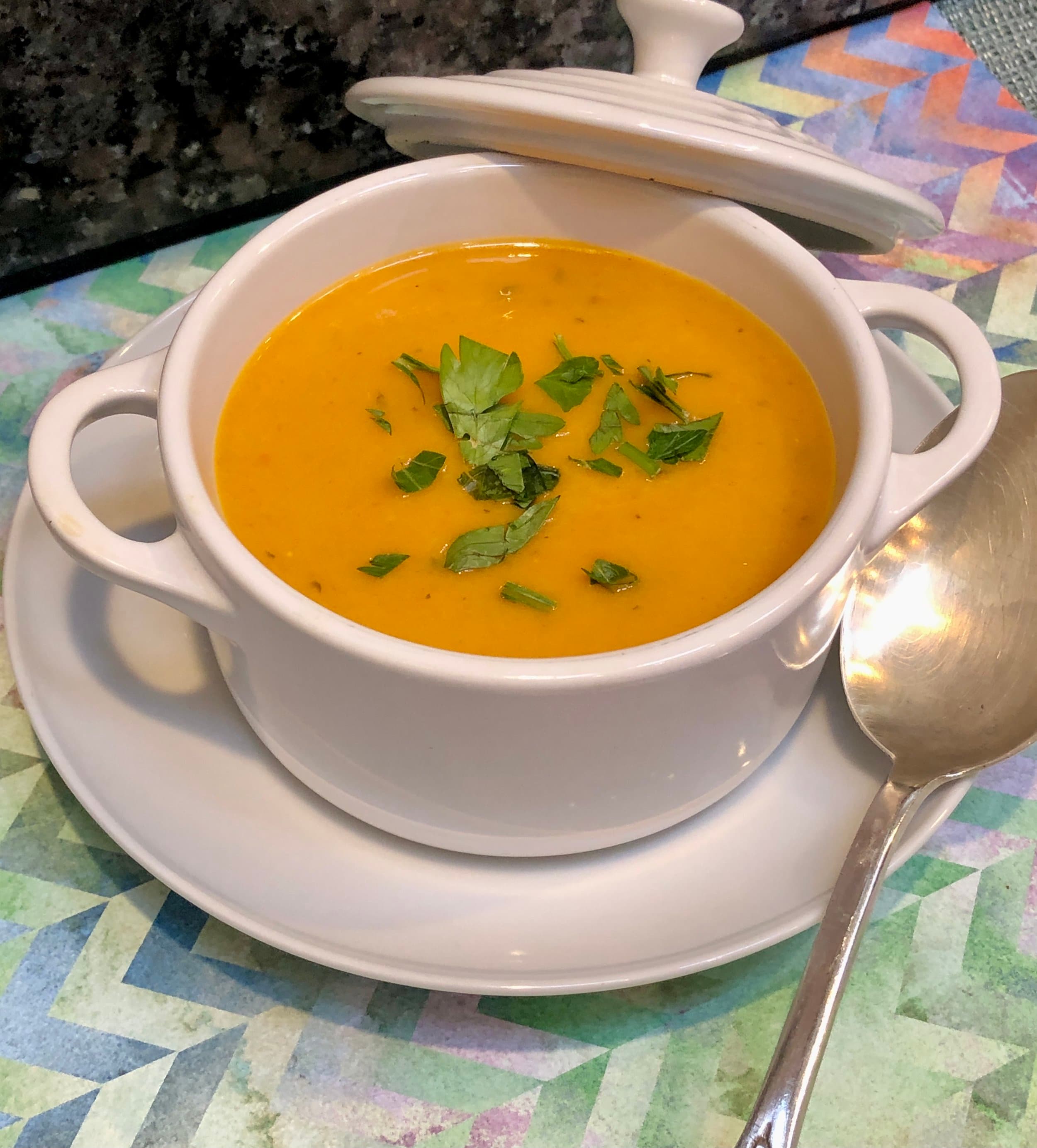 Dairy-free Roasted Pepper Soup